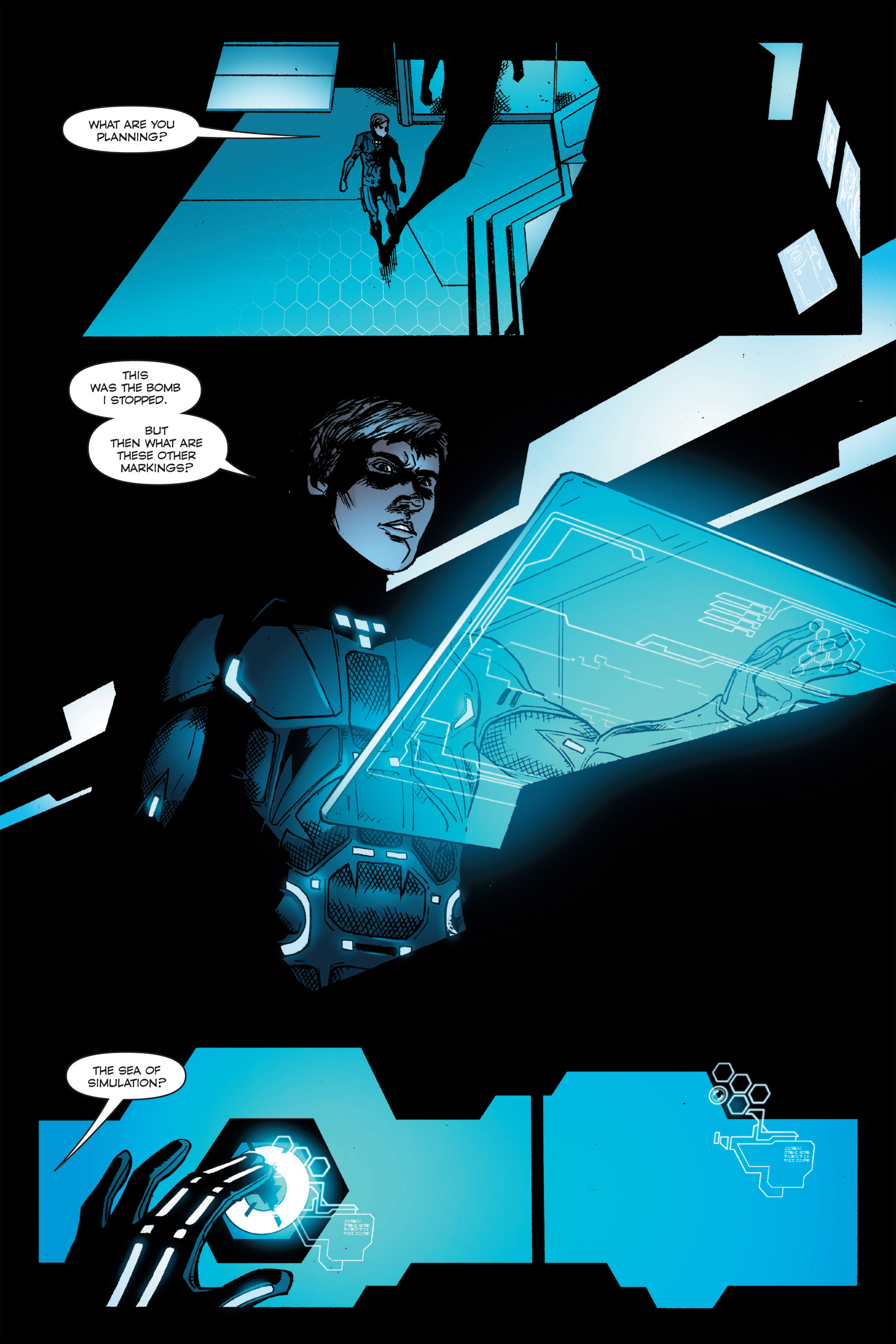 Read online TRON: Betrayal comic -  Issue # TPB - 96