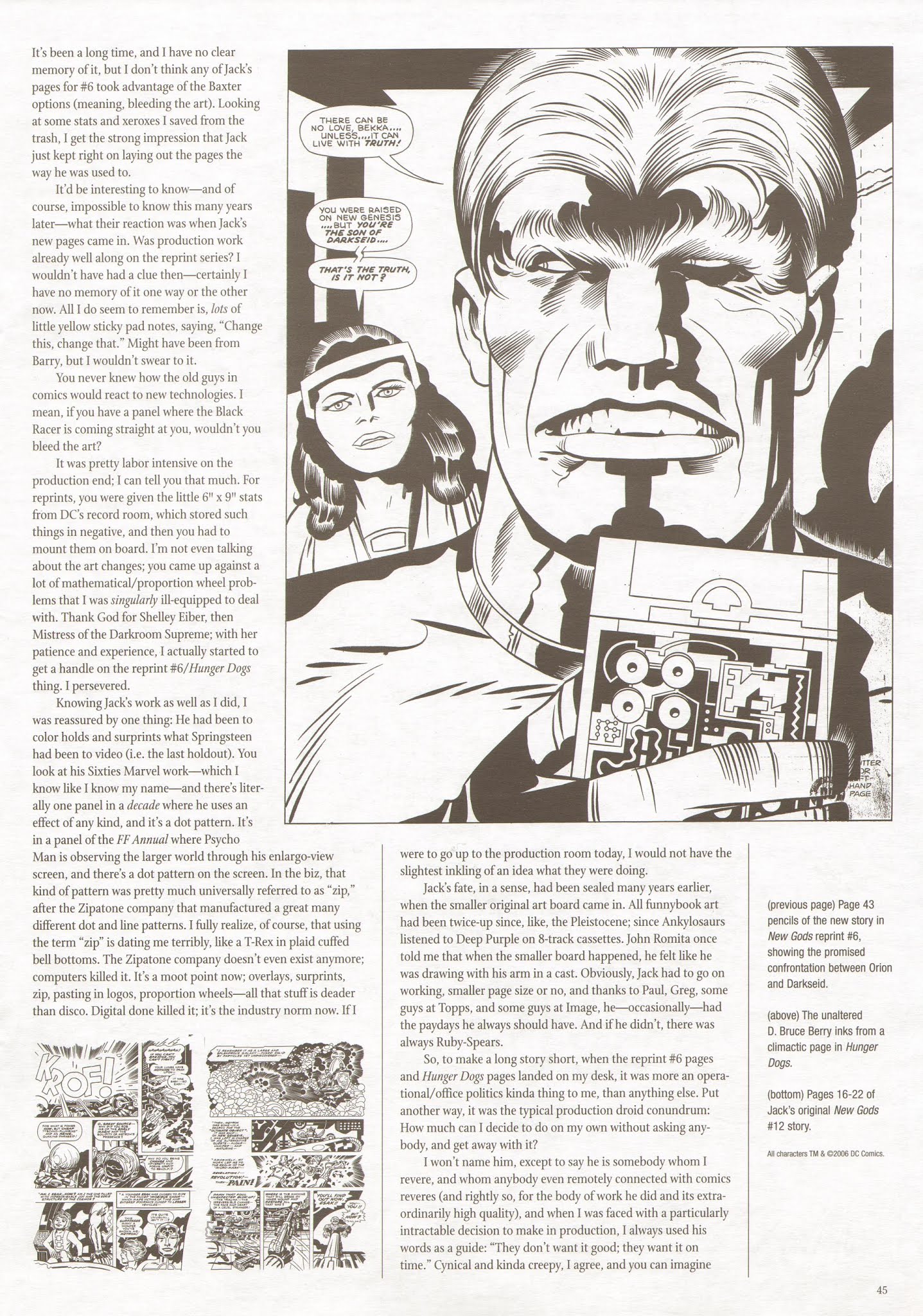Read online The Jack Kirby Collector comic -  Issue #46 - 44