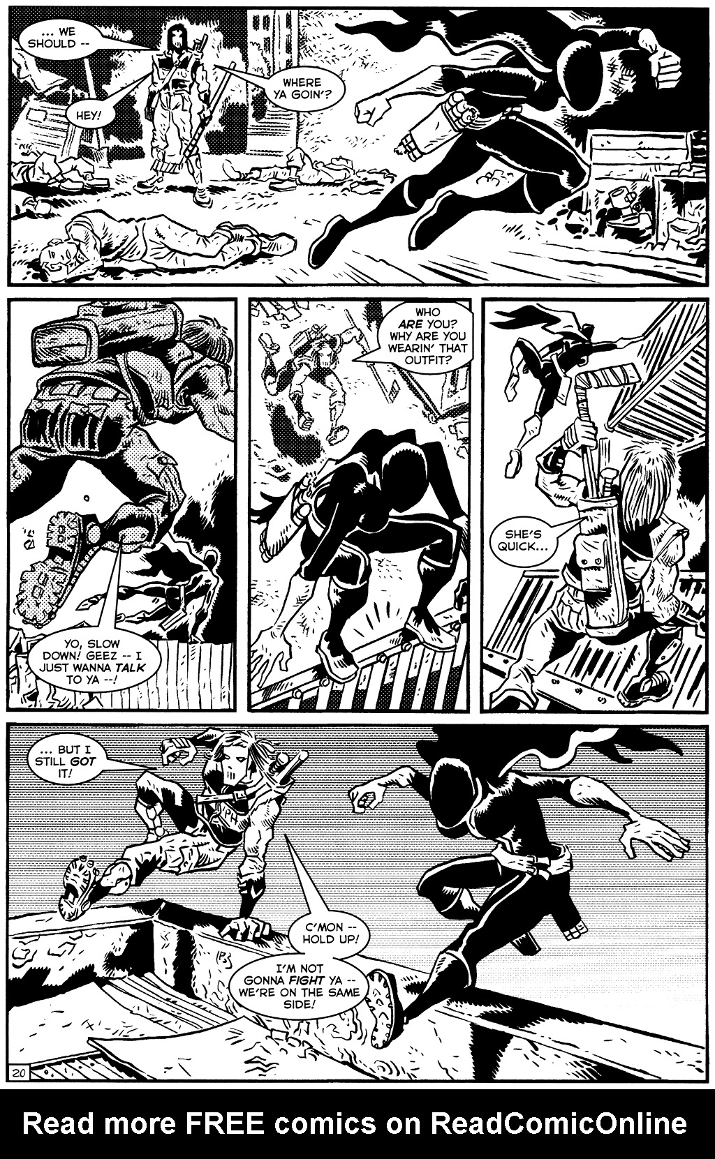 Read online TMNT: Teenage Mutant Ninja Turtles comic -  Issue #20 - 21
