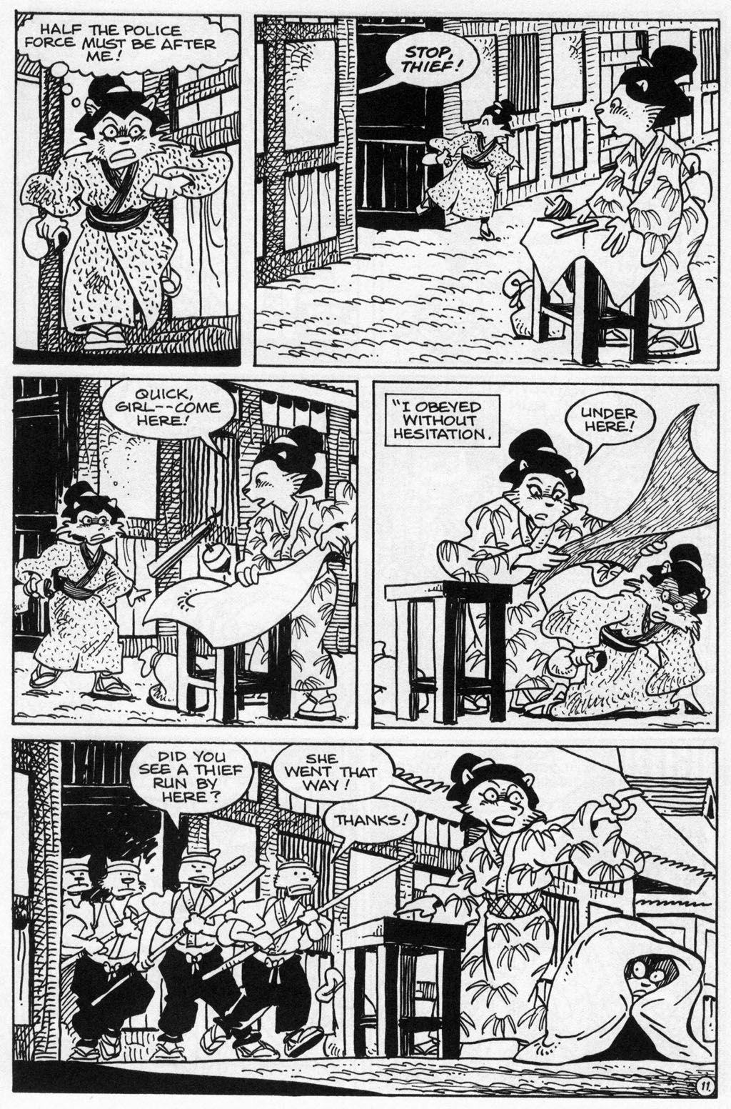Read online Usagi Yojimbo (1996) comic -  Issue #52 - 13