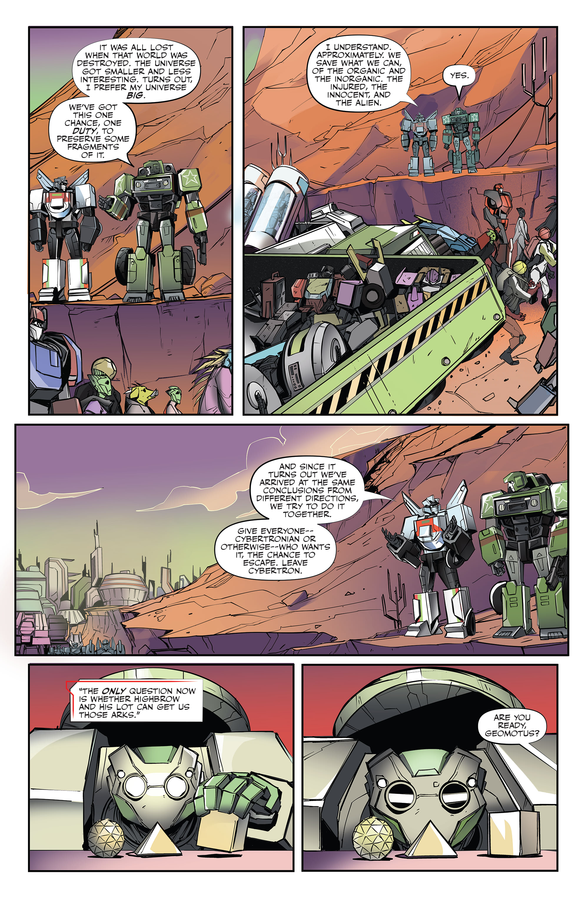 Read online Transformers: Escape comic -  Issue #2 - 9