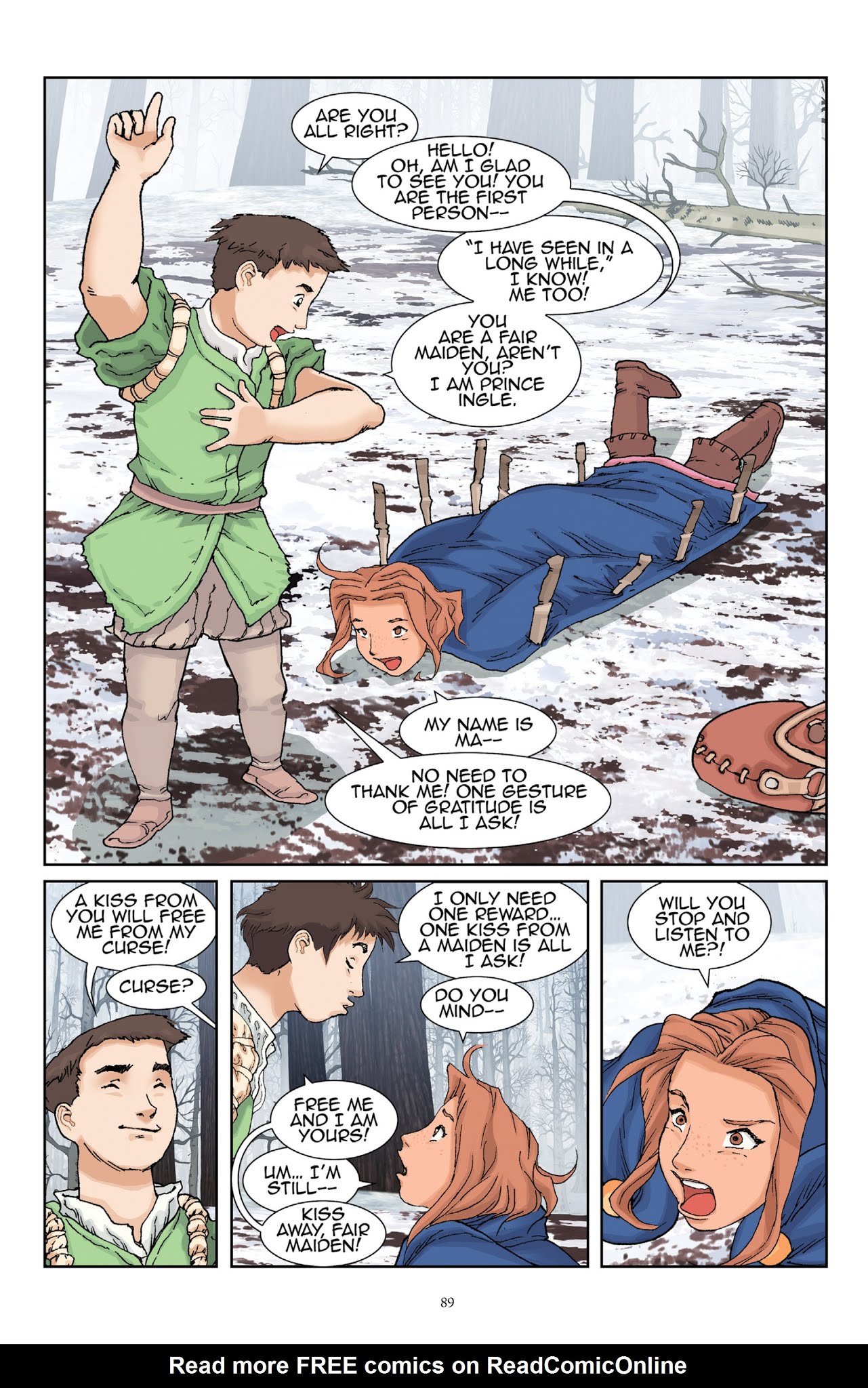 Read online Courageous Princess comic -  Issue # TPB 2 (Part 1) - 87