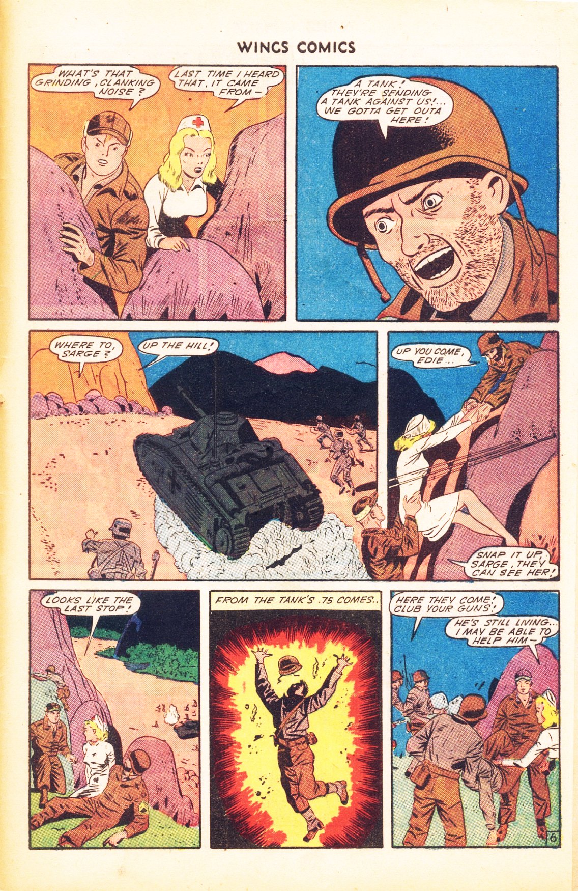 Read online Wings Comics comic -  Issue #50 - 49