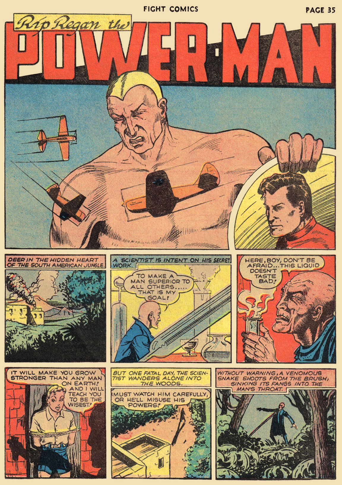 Read online Fight Comics comic -  Issue #12 - 37