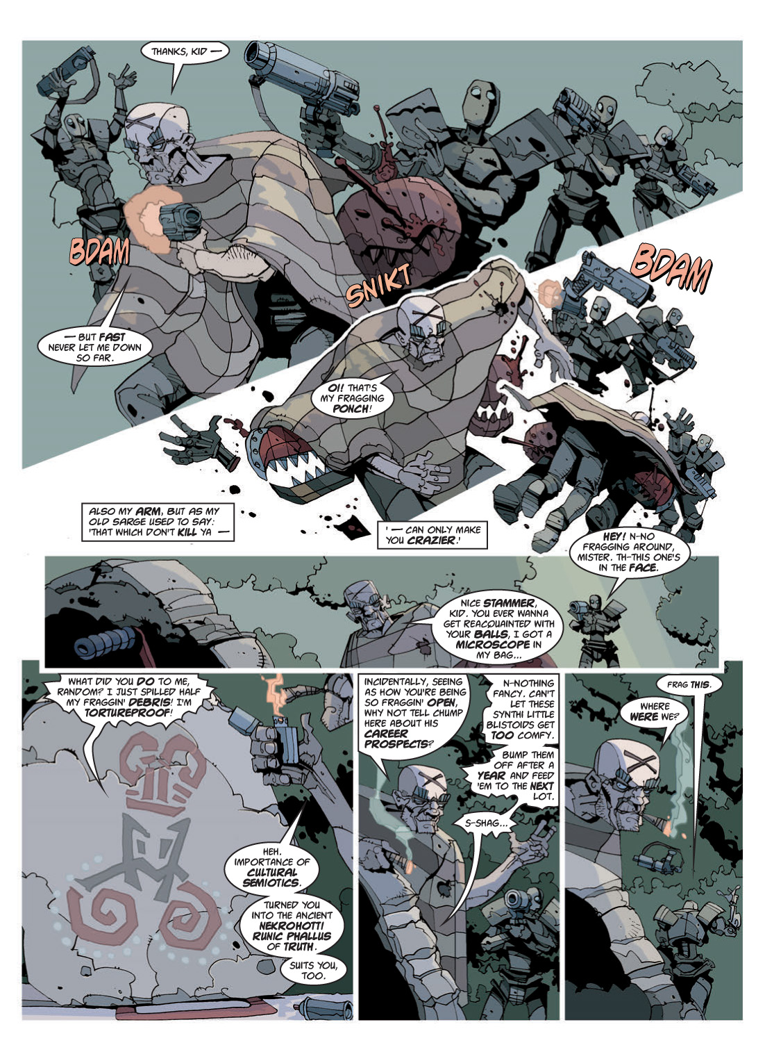 Read online Judge Dredd Megazine (Vol. 5) comic -  Issue #353 - 76