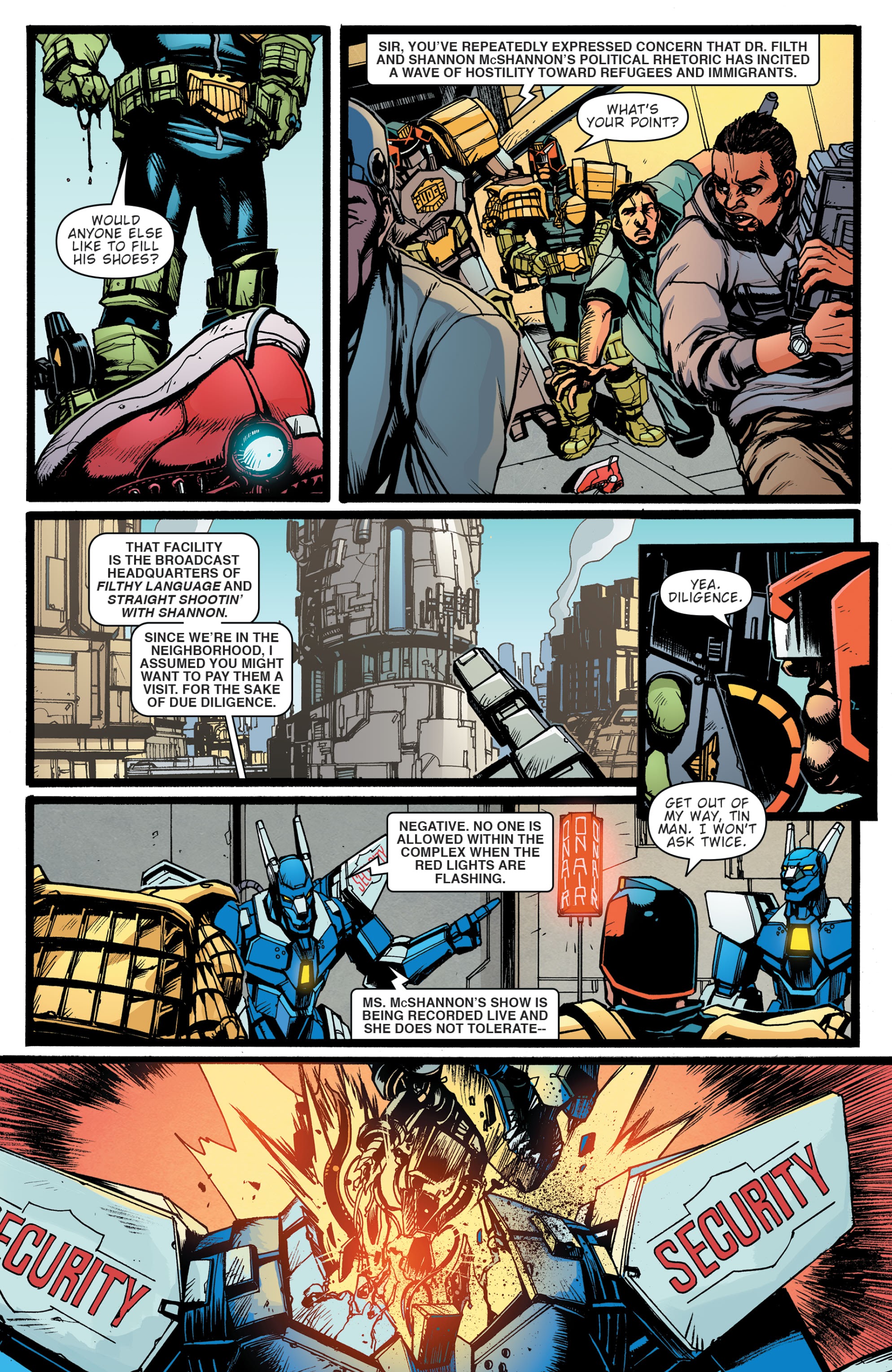 Read online Judge Dredd: False Witness comic -  Issue #2 - 17