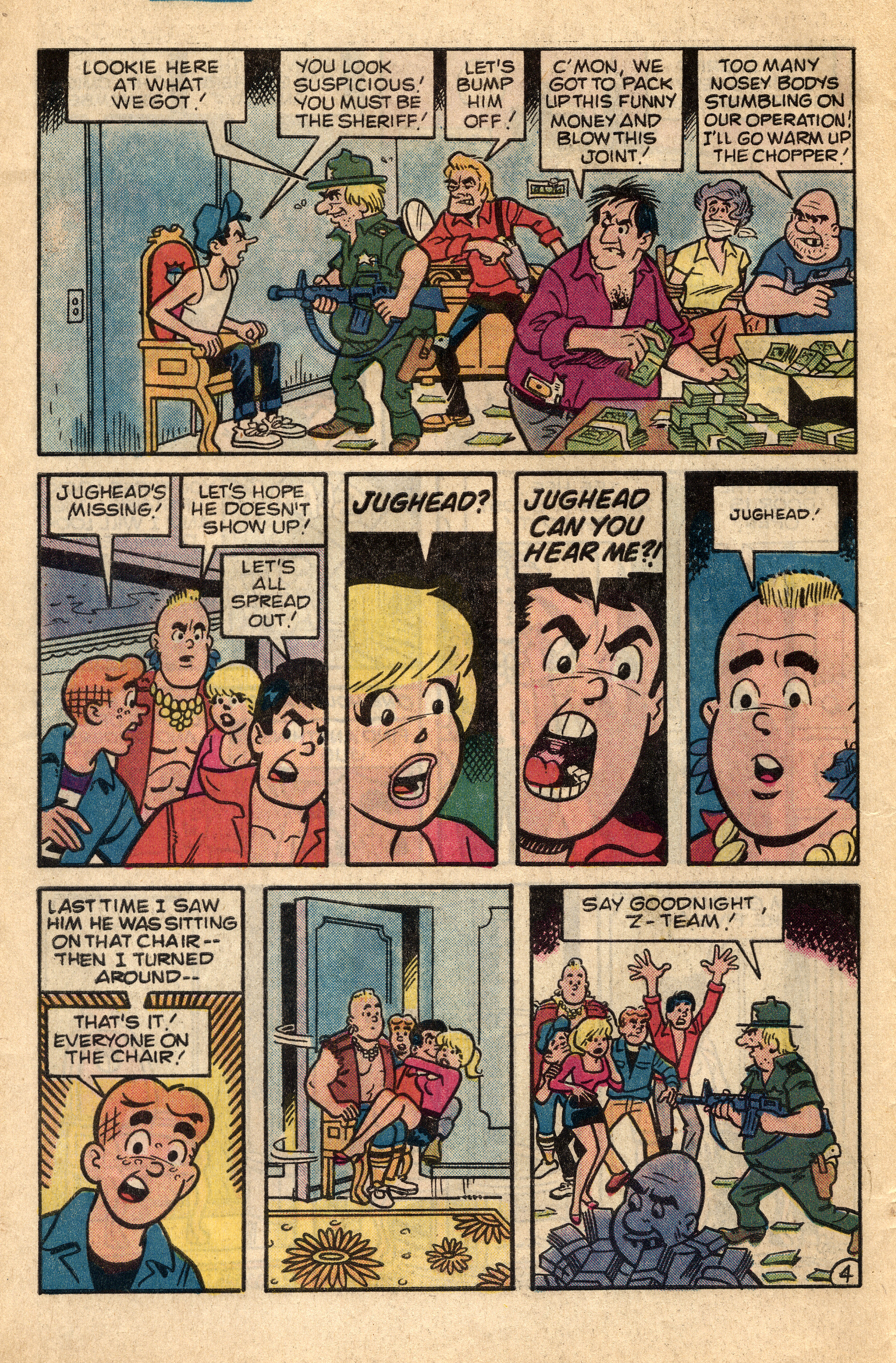 Read online Archie's TV Laugh-Out comic -  Issue #92 - 6