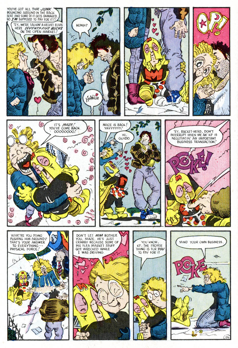 Read online 'Mazing Man comic -  Issue # Special 1 - 27