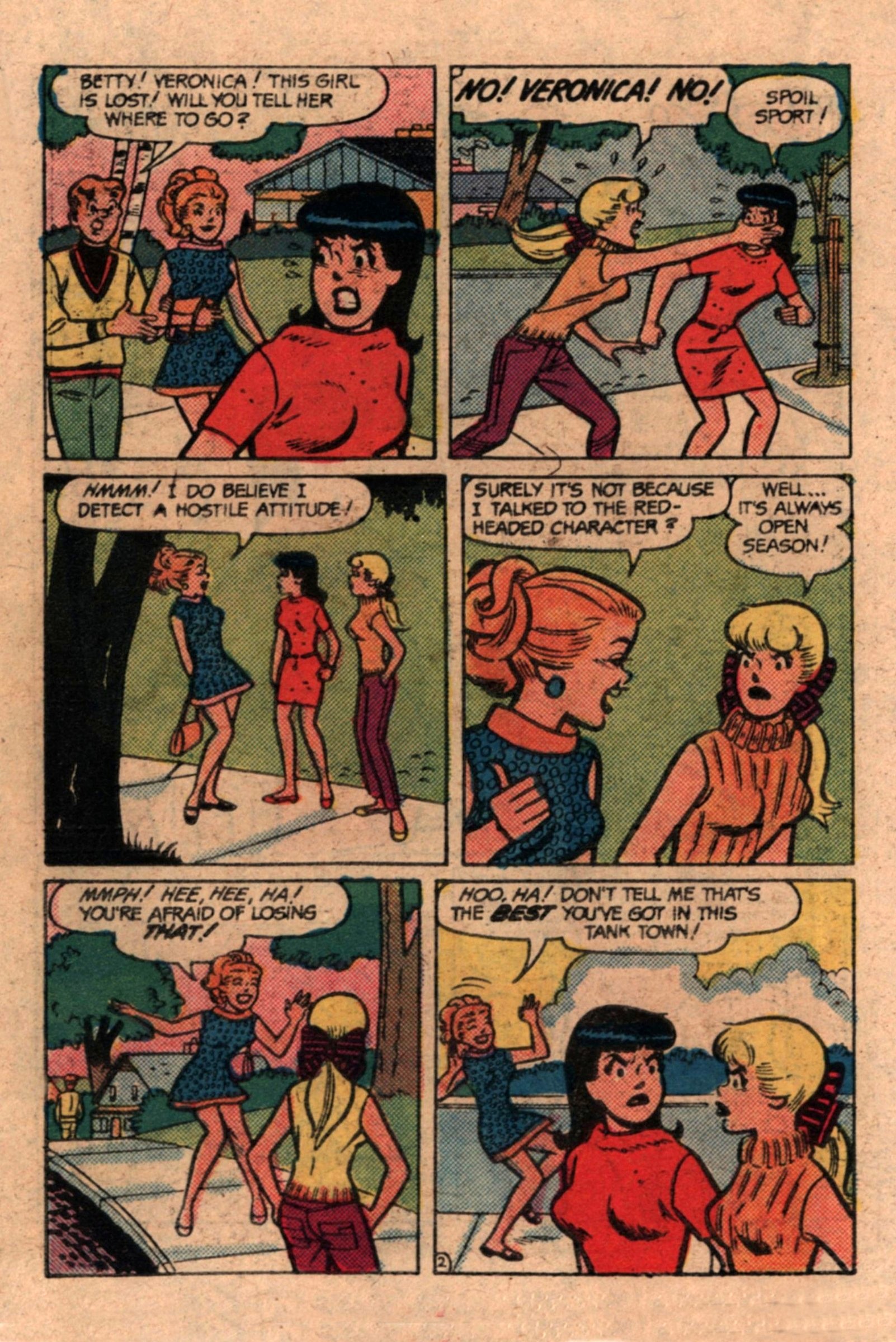 Read online Betty and Veronica Digest Magazine comic -  Issue #1 - 54