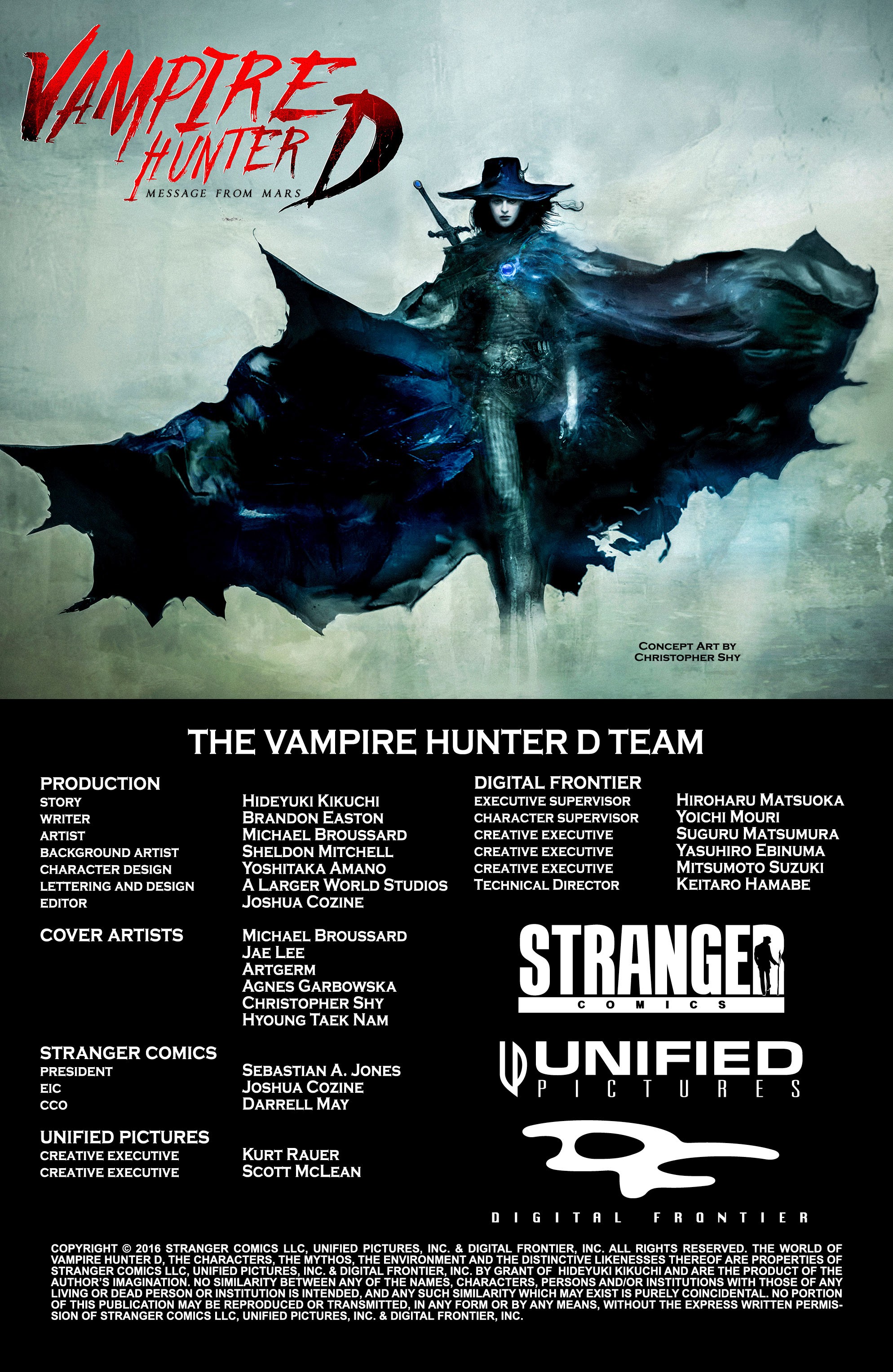 Read online Vampire Hunter D: Message from Mars comic -  Issue #1 - 2