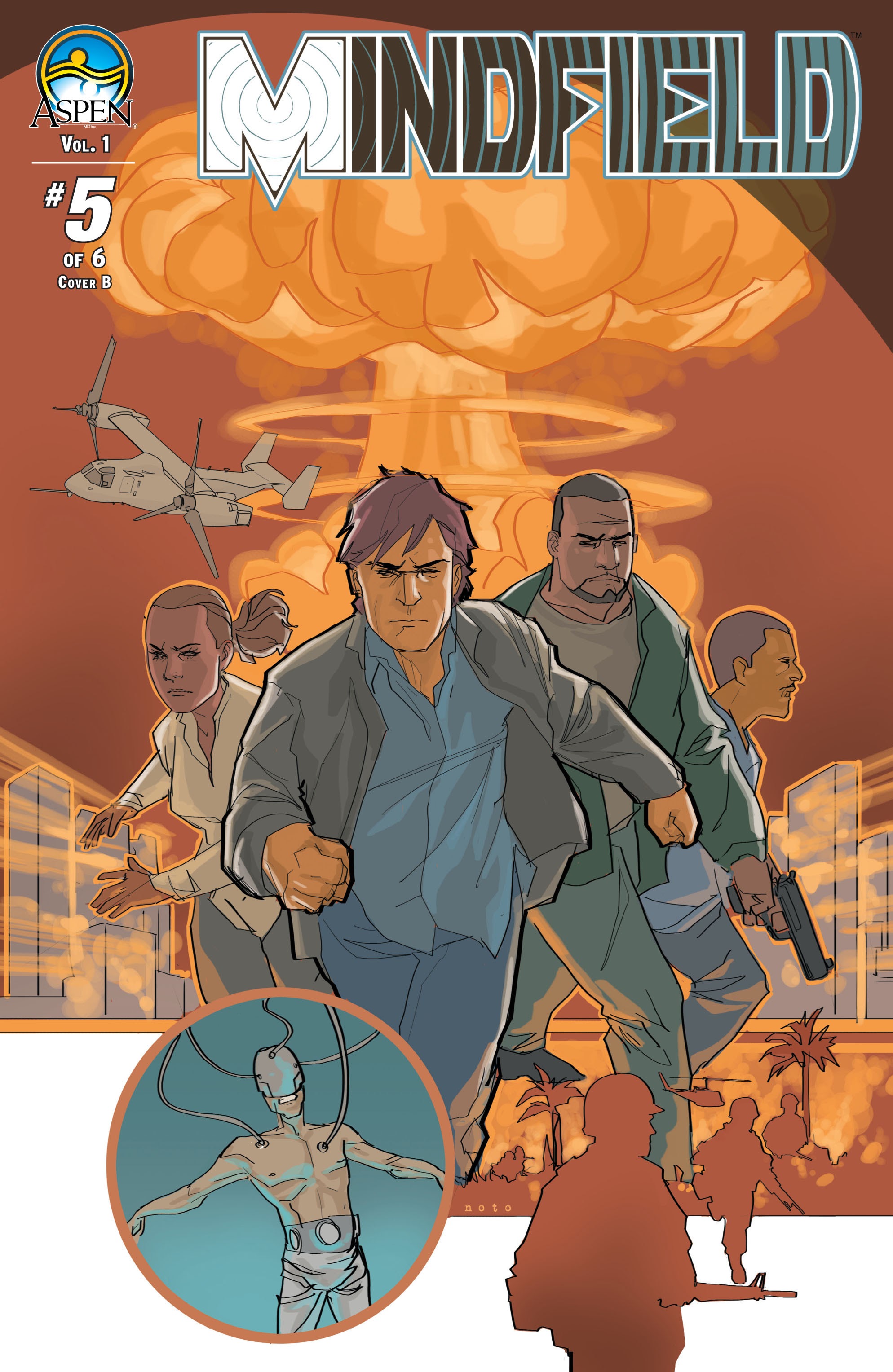 Read online Mindfield comic -  Issue #5 - 2