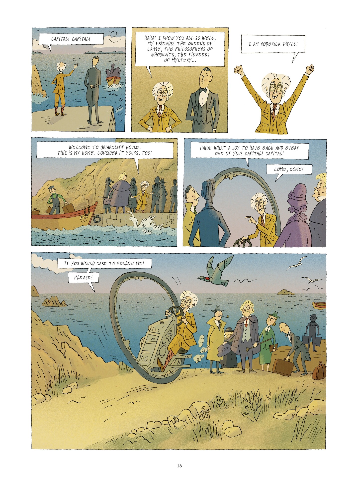 Read online The Detection Club comic -  Issue #1 - 15