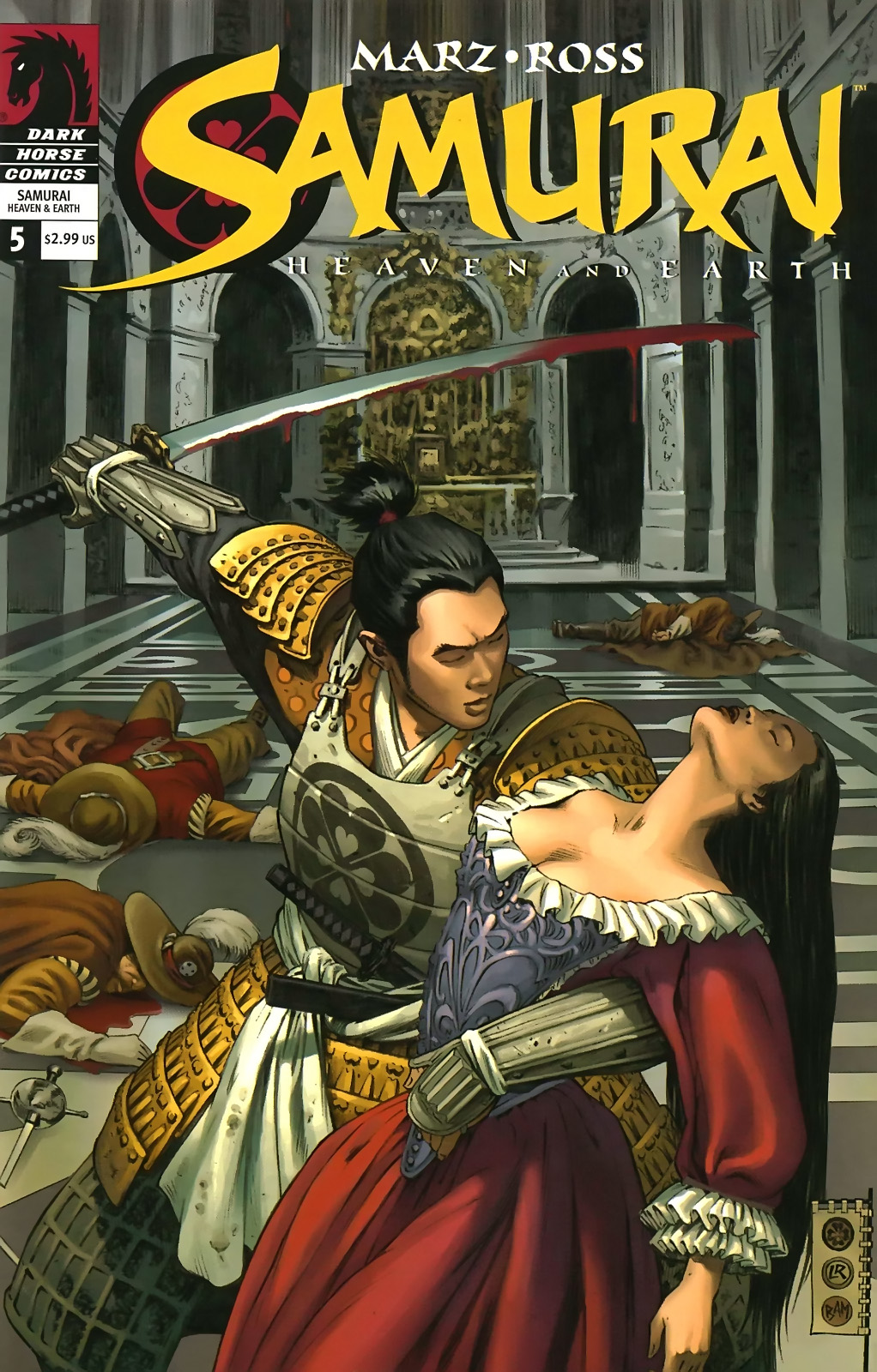 Read online Samurai: Heaven and Earth comic -  Issue #5 - 1