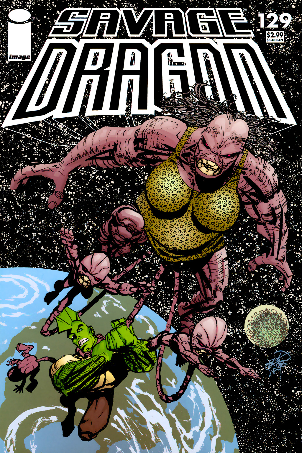 Read online The Savage Dragon (1993) comic -  Issue #129 - 1