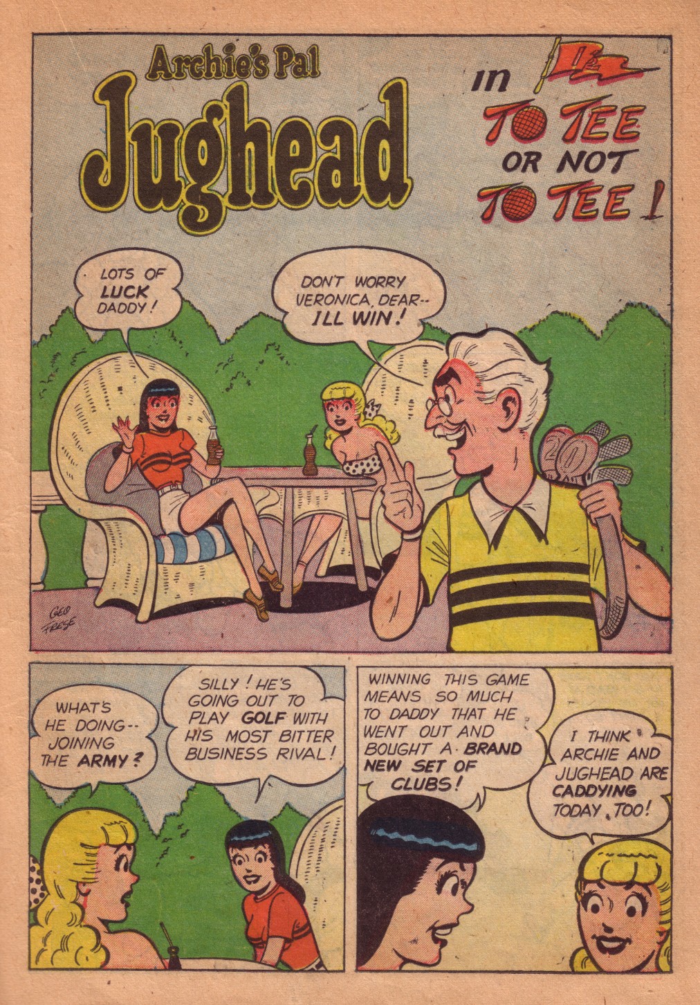 Read online Archie's Pal Jughead comic -  Issue #8 - 15