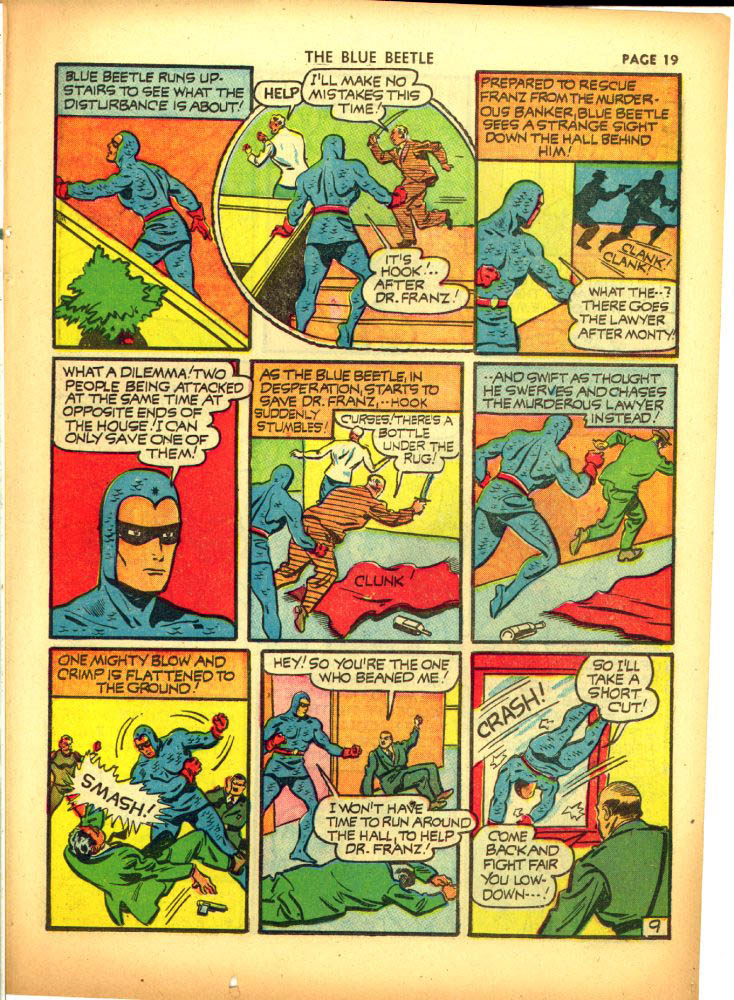 Read online The Blue Beetle comic -  Issue #10 - 21