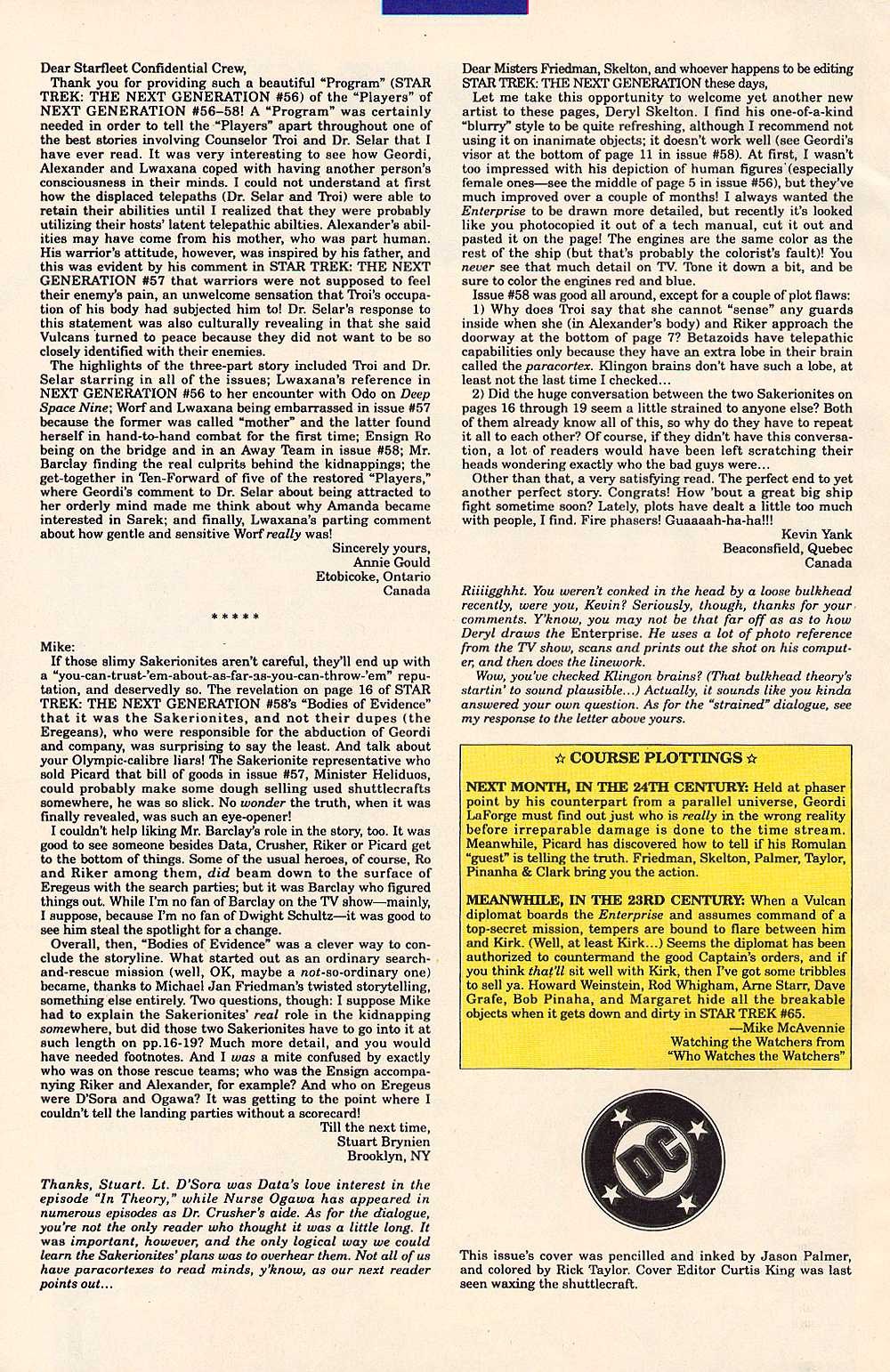 Read online Star Trek: The Next Generation (1989) comic -  Issue #64 - 32
