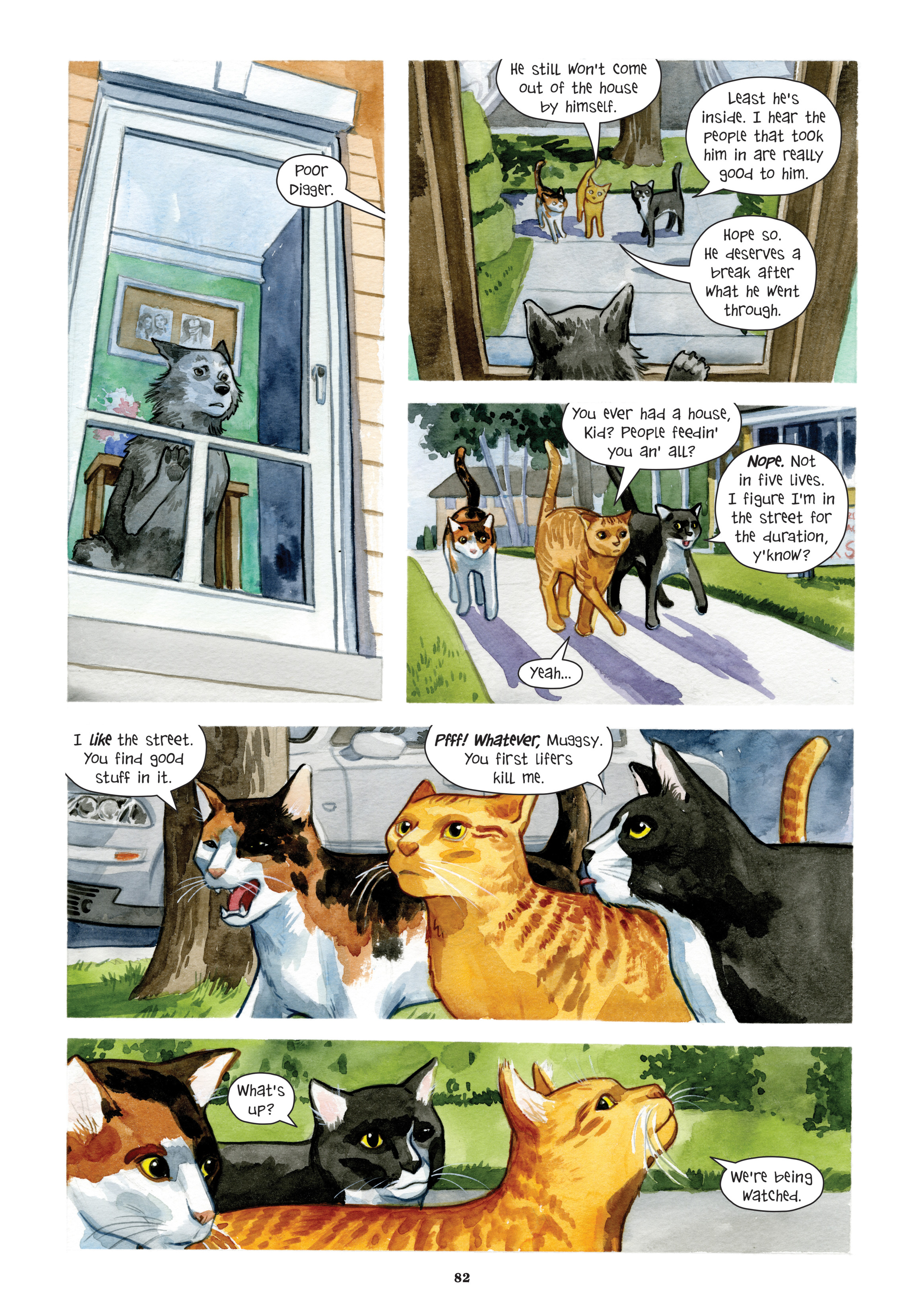 Read online Beasts of Burden: Neighborhood Watch (2019) comic -  Issue # TPB (Part 1) - 82