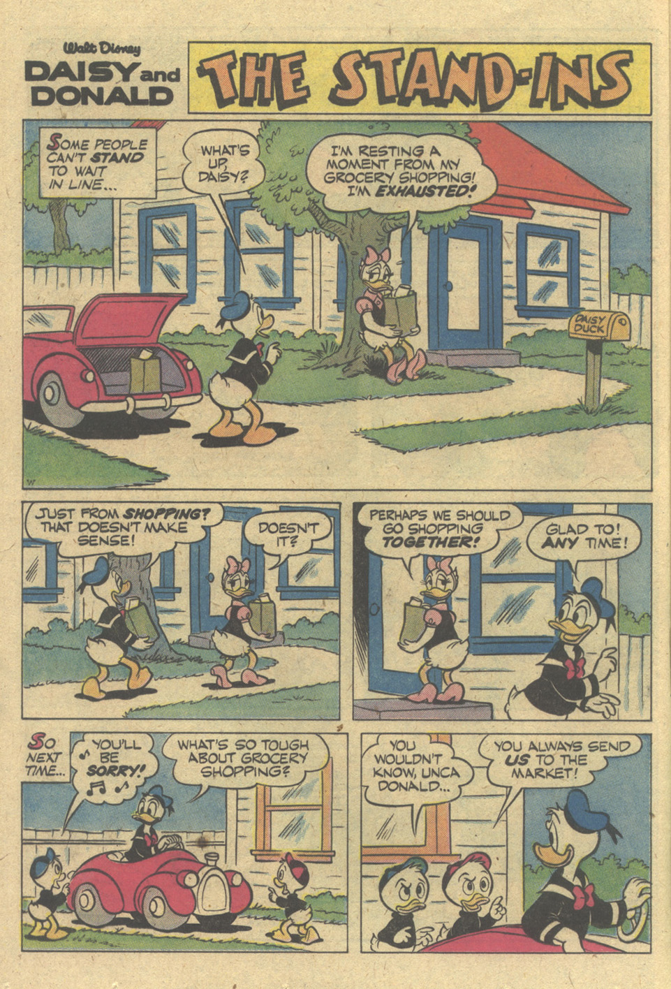 Read online Walt Disney Daisy and Donald comic -  Issue #30 - 12