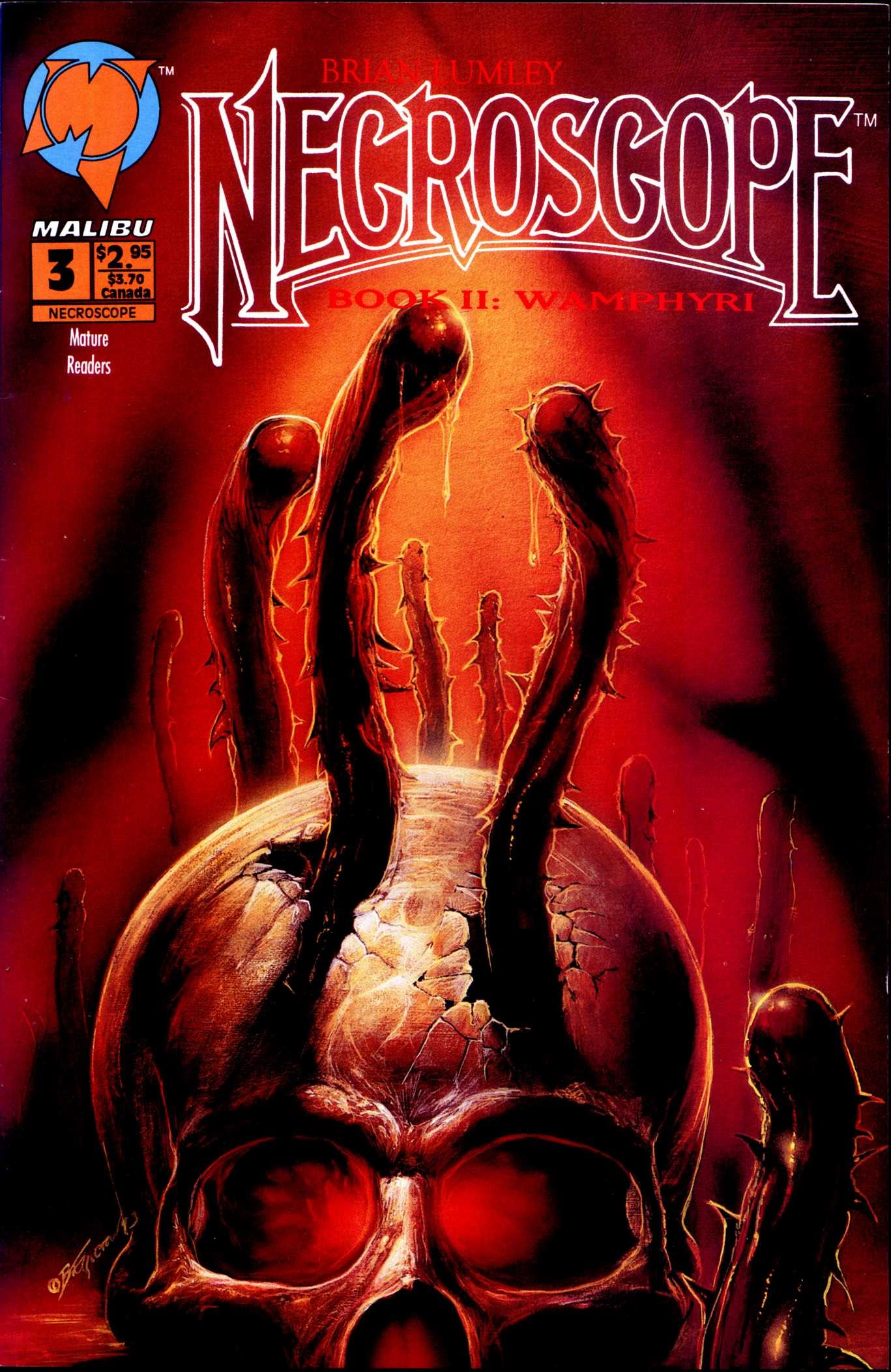 Read online Necroscope Book II: Wamphyri comic -  Issue #3 - 1