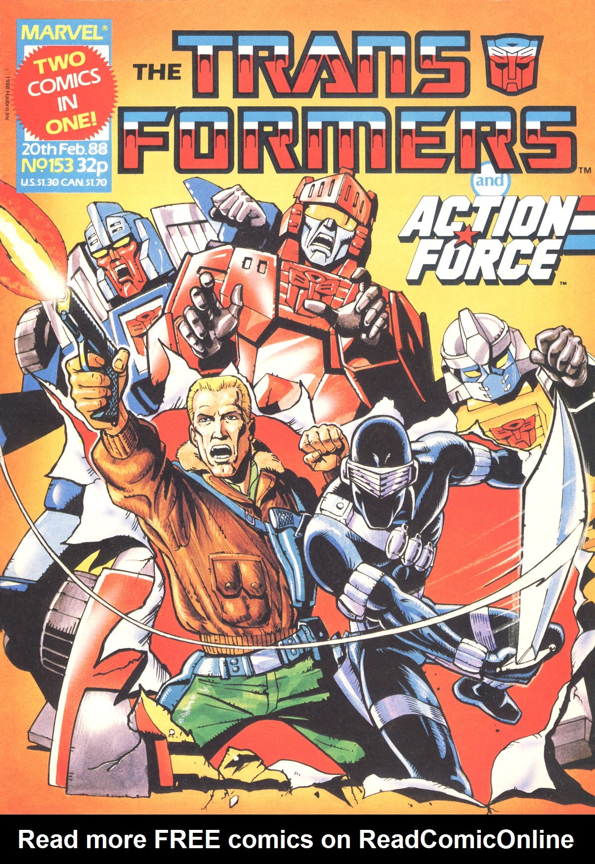 Read online The Transformers (UK) comic -  Issue #153 - 1