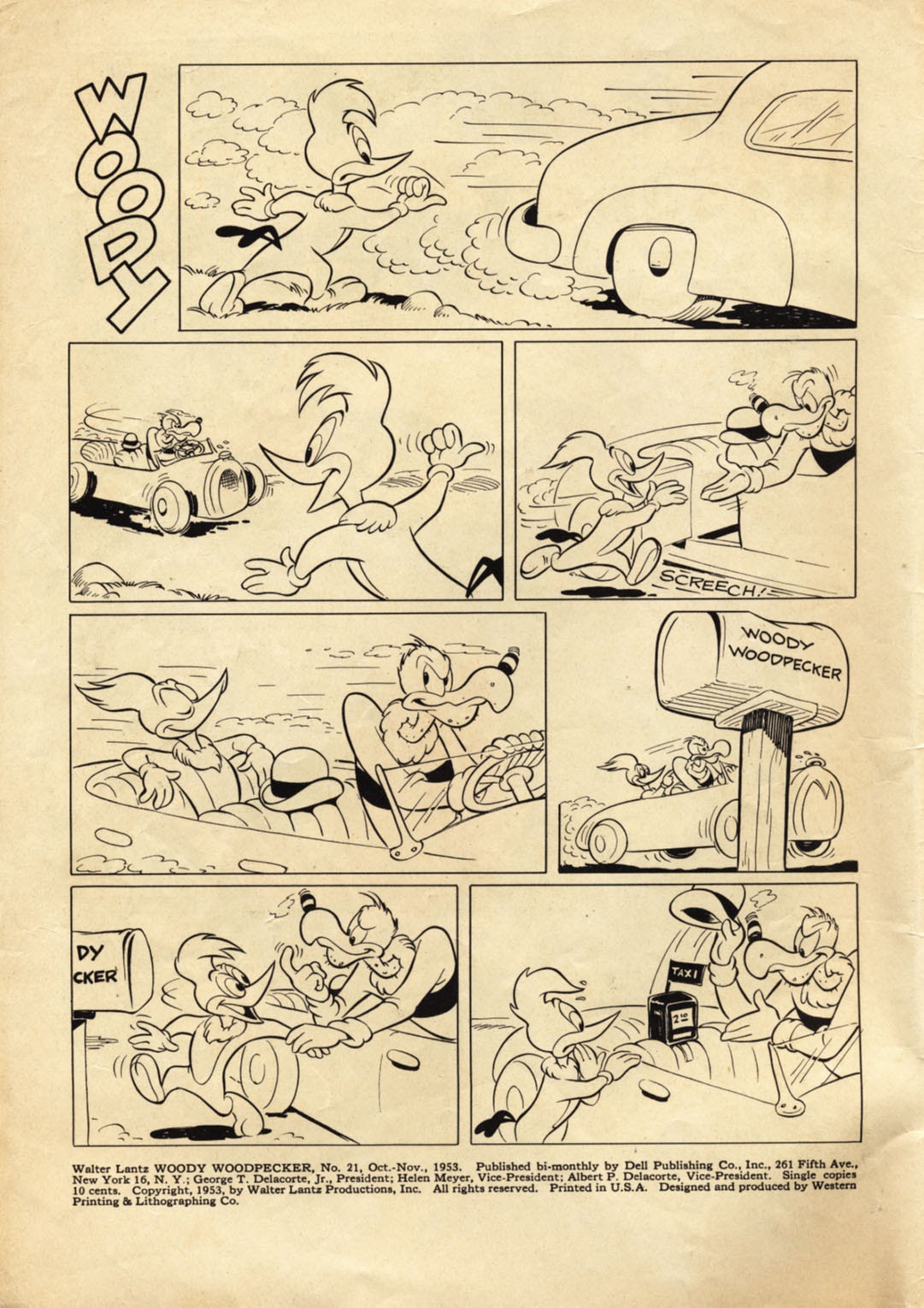 Read online Walter Lantz Woody Woodpecker (1952) comic -  Issue #21 - 2