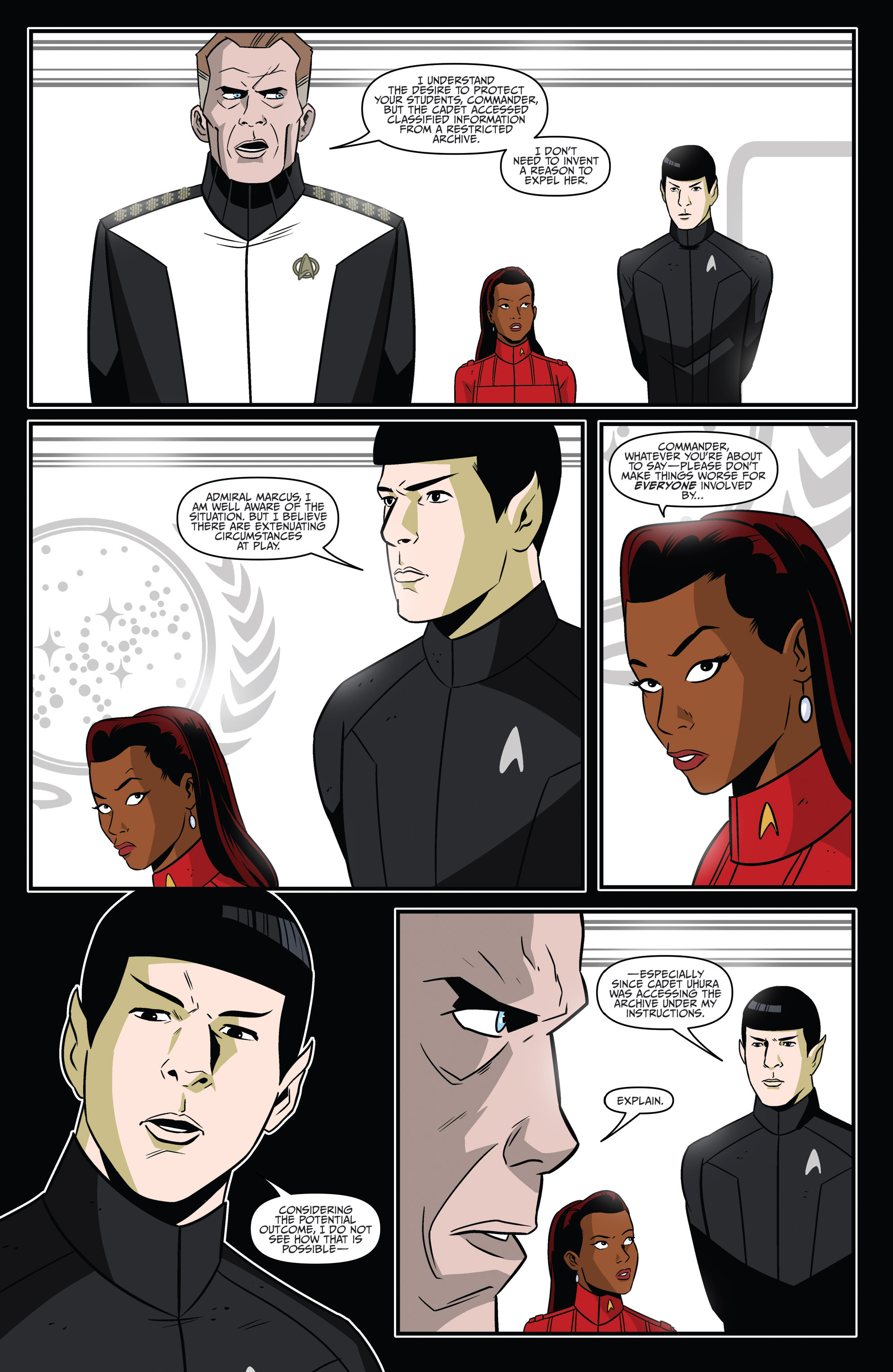 Read online Star Trek: Starfleet Academy (2015) comic -  Issue #4 - 8