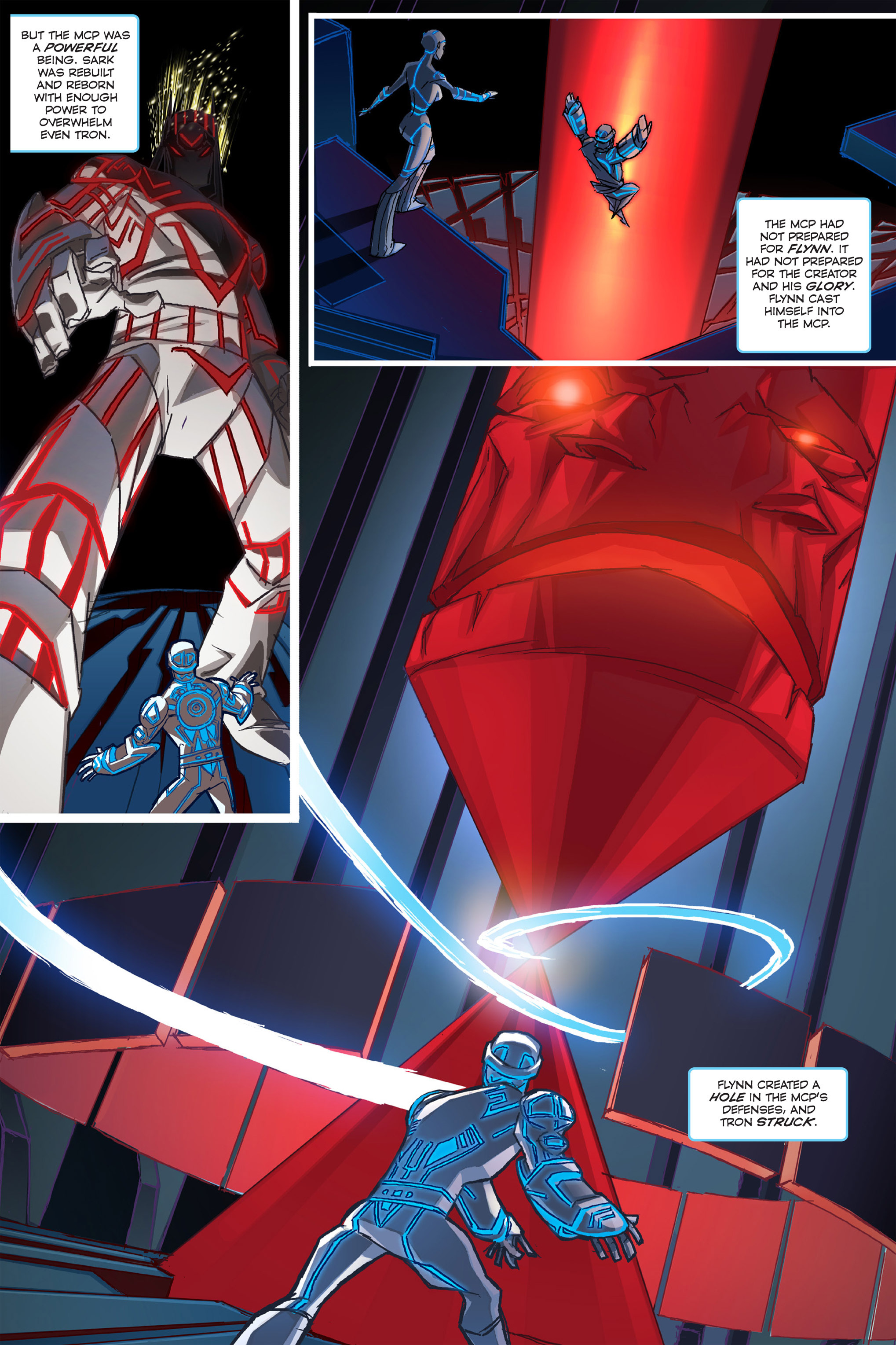 Read online TRON: Betrayal comic -  Issue # TPB - 11