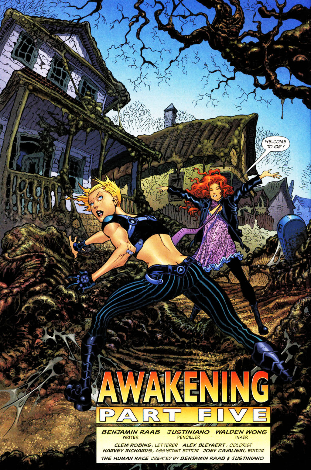 Read online The Human Race comic -  Issue #5 - 7