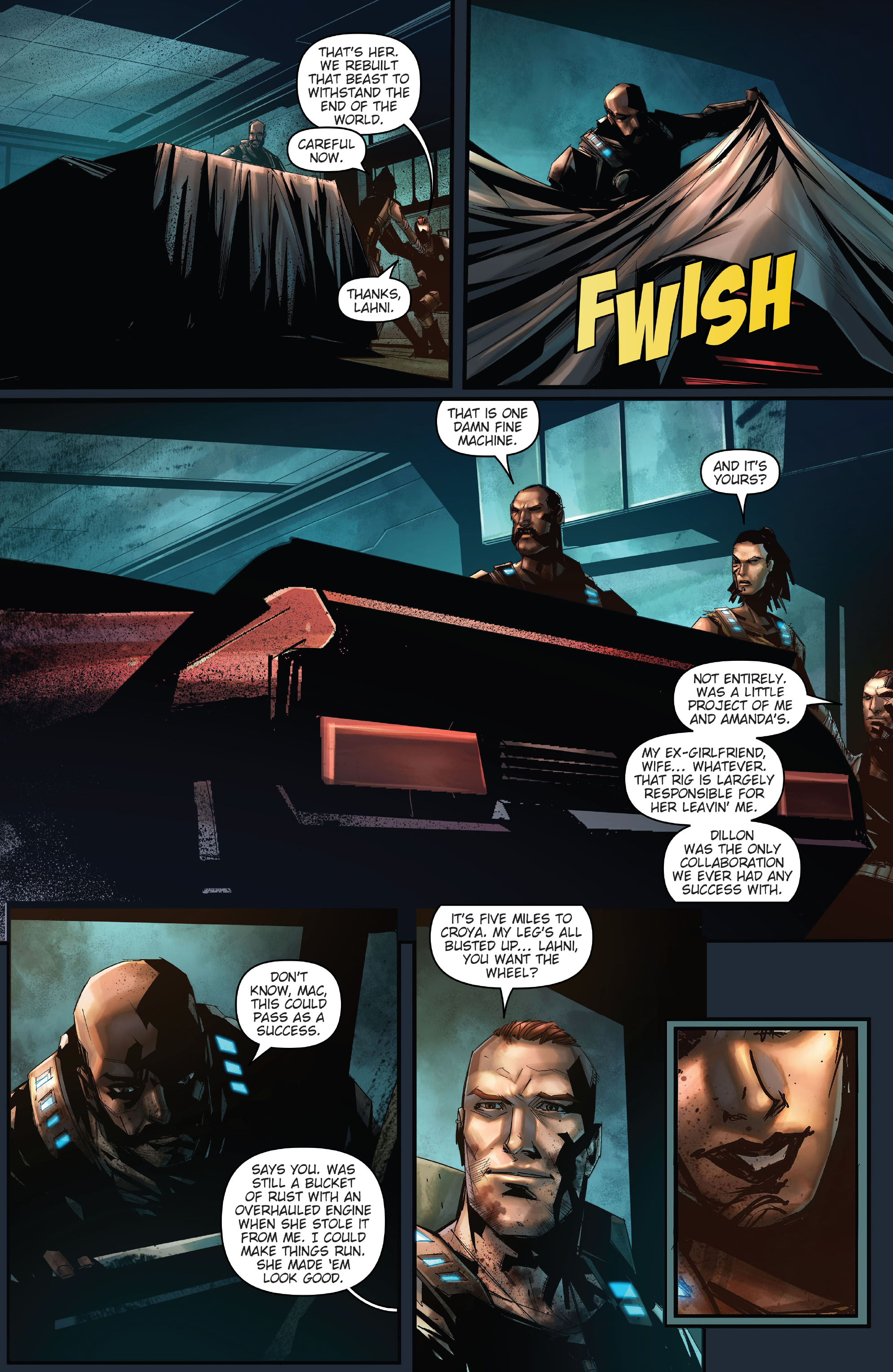 Read online Gears of War: Hivebusters comic -  Issue #5 - 14