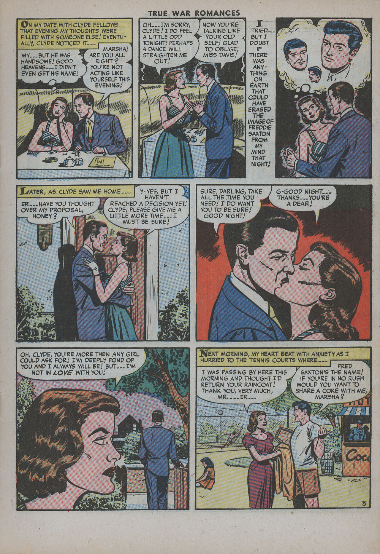 Read online True War Romances comic -  Issue #15 - 5
