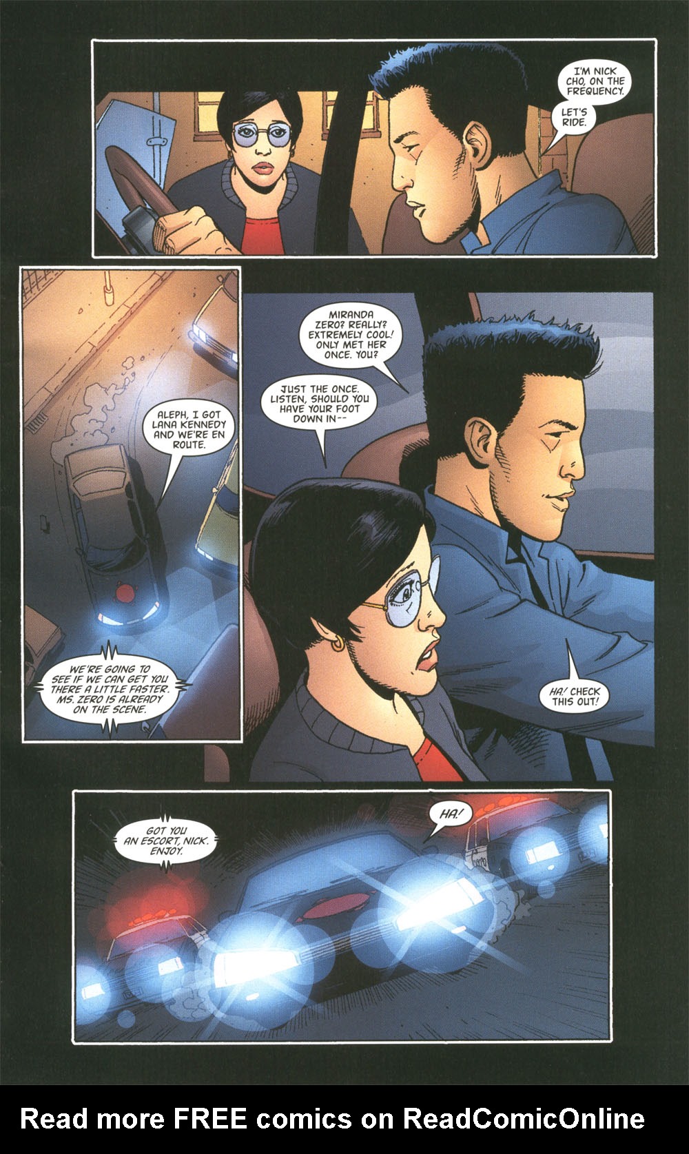 Read online Global Frequency comic -  Issue #3 - 6