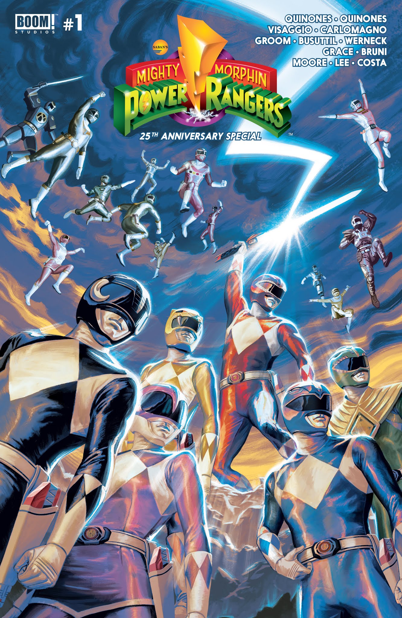 Read online Mighty Morphin Power Rangers 25th Anniversary Special comic -  Issue # Full - 1