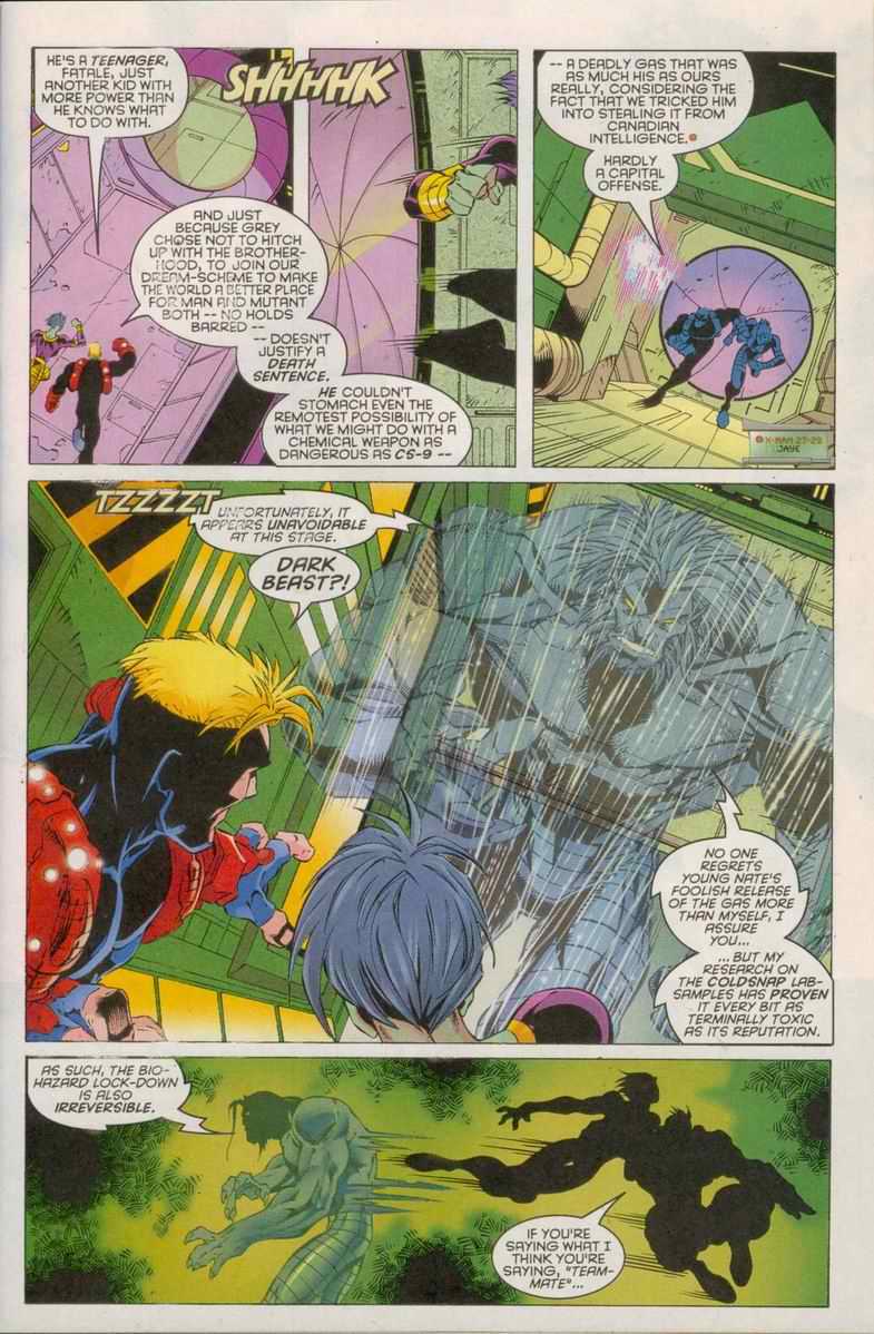 Read online X-Man comic -  Issue #29 - 6