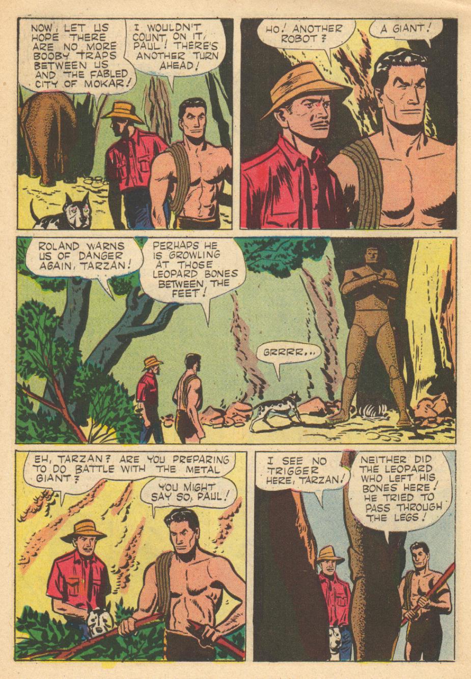 Read online Tarzan (1948) comic -  Issue #81 - 10