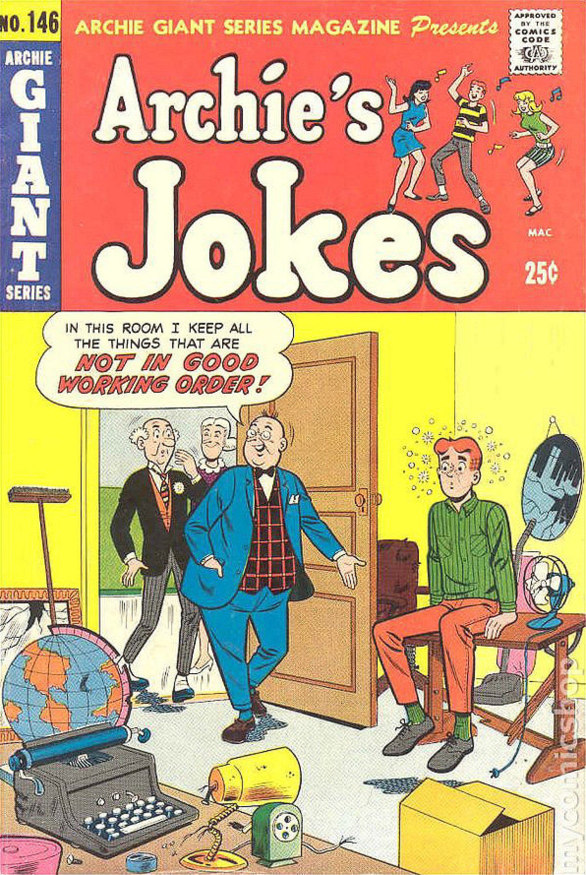 Read online Archie Giant Series Magazine comic -  Issue #146 - 1