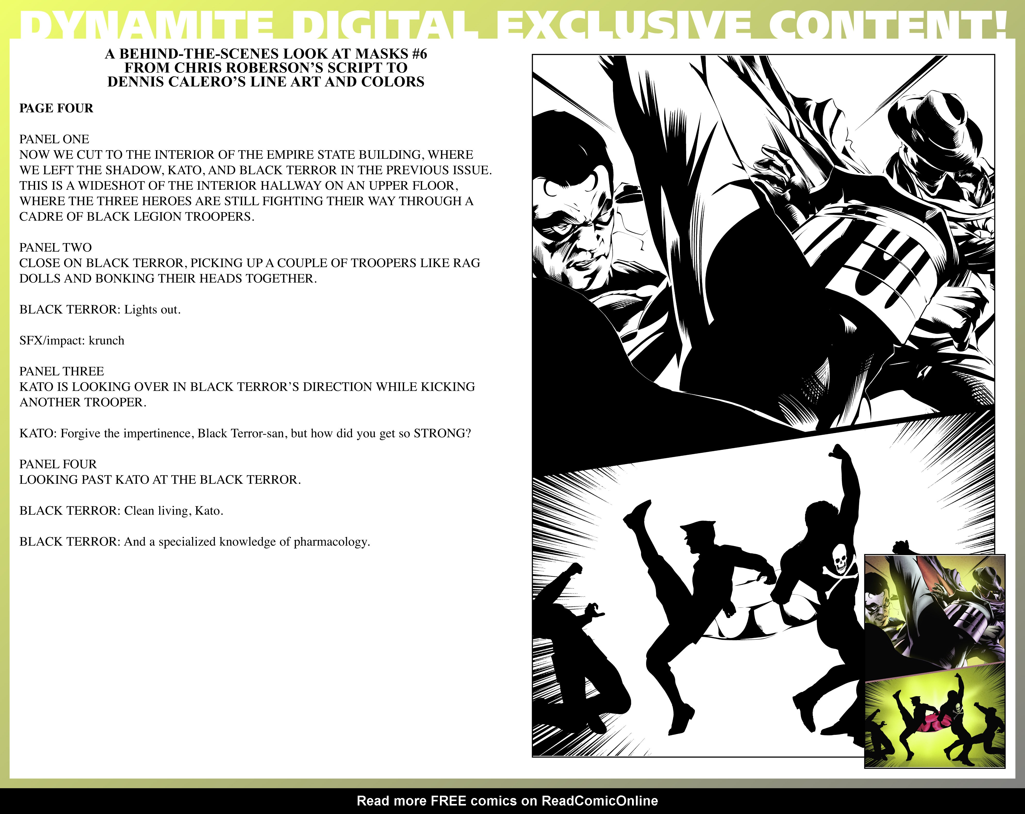 Read online Masks comic -  Issue #6 - 34