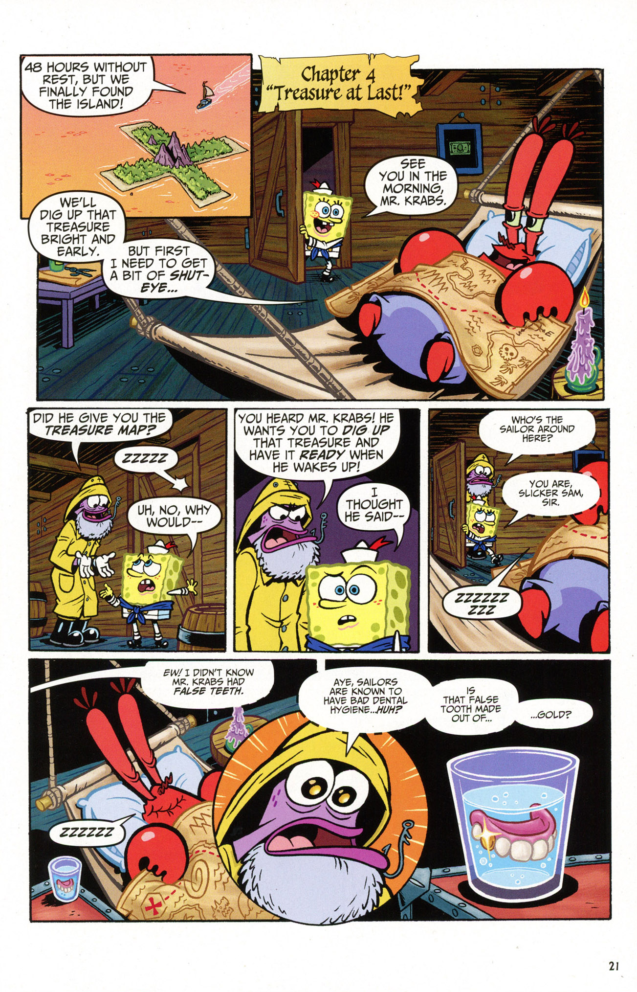 Read online SpongeBob Comics comic -  Issue #16 - 22