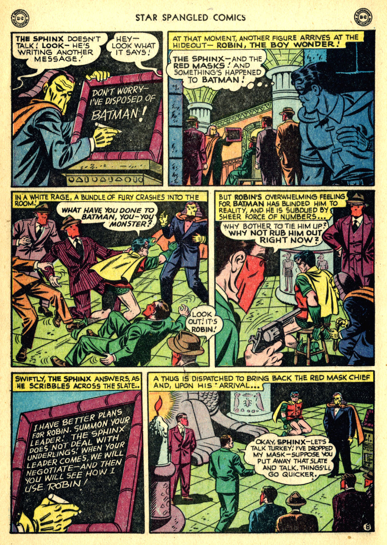 Read online Star Spangled Comics comic -  Issue #93 - 10