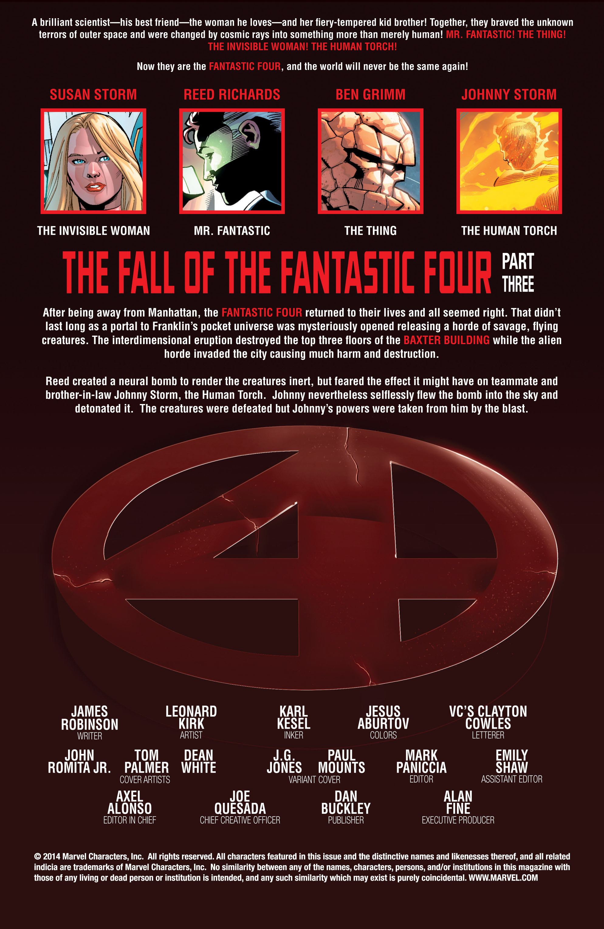 Read online Fantastic Four (2014) comic -  Issue #3 - 2
