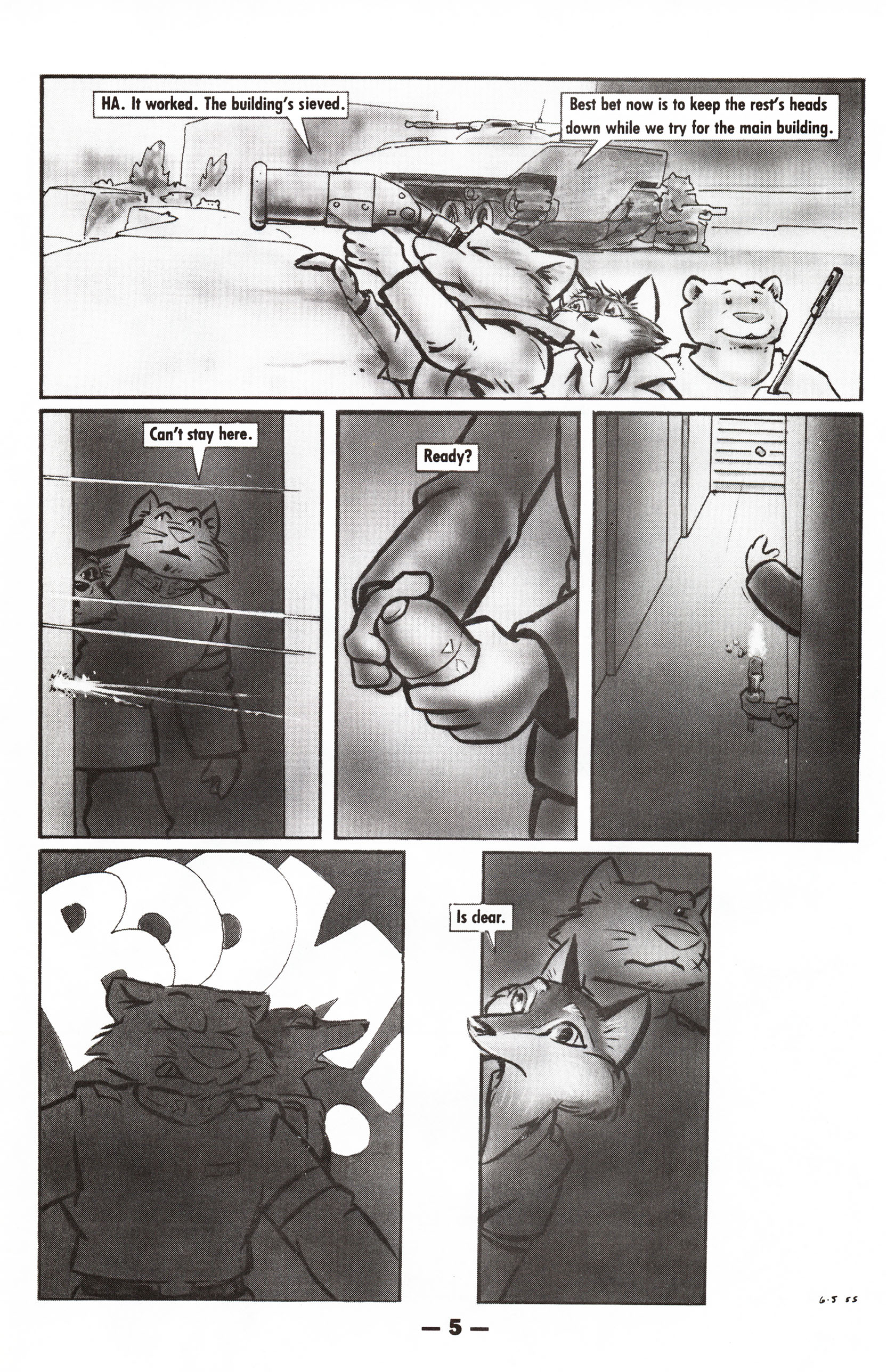 Read online Critters comic -  Issue #6 - 7