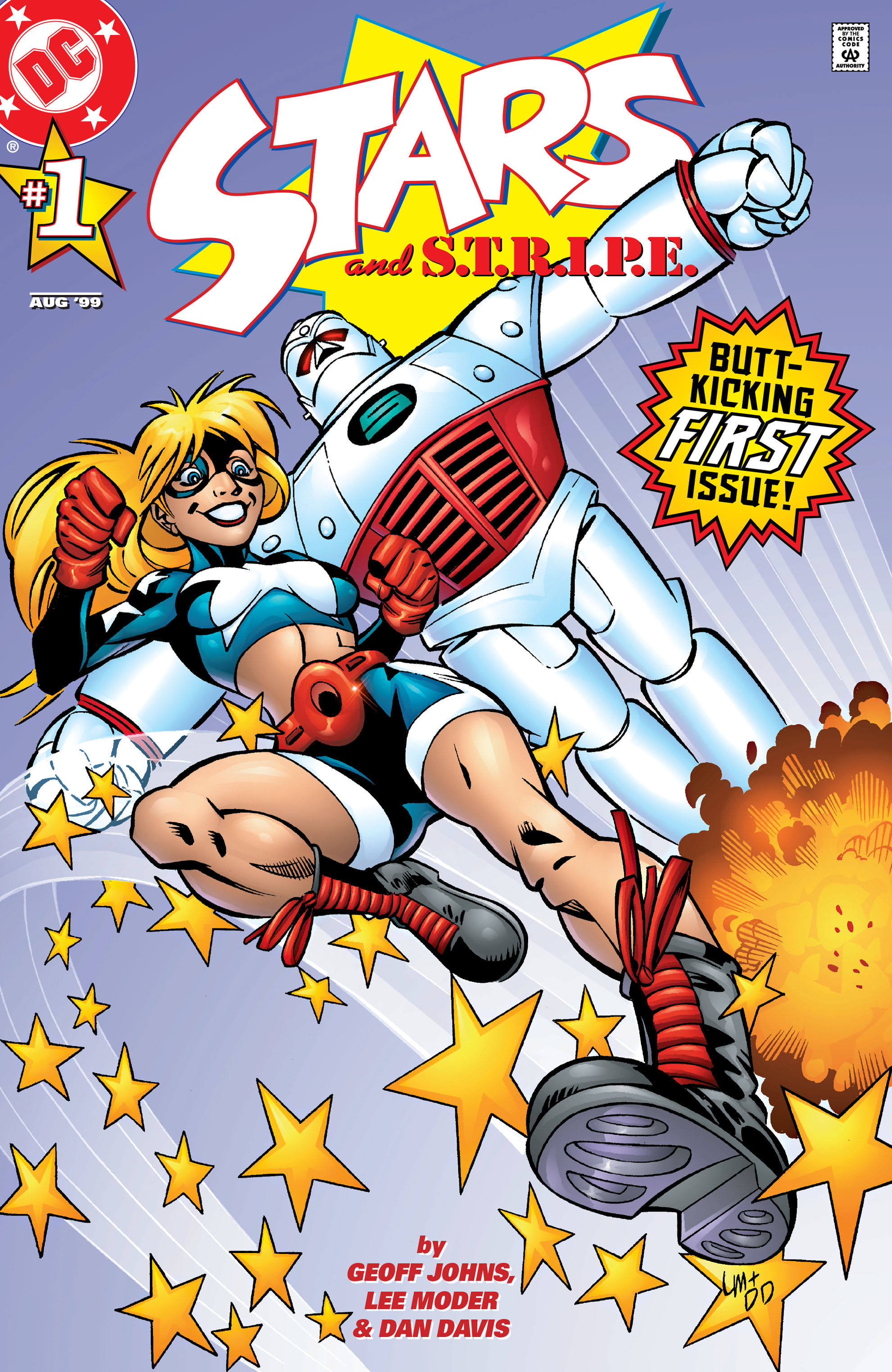 Read online Stars and S.T.R.I.P.E. comic -  Issue #1 - 1