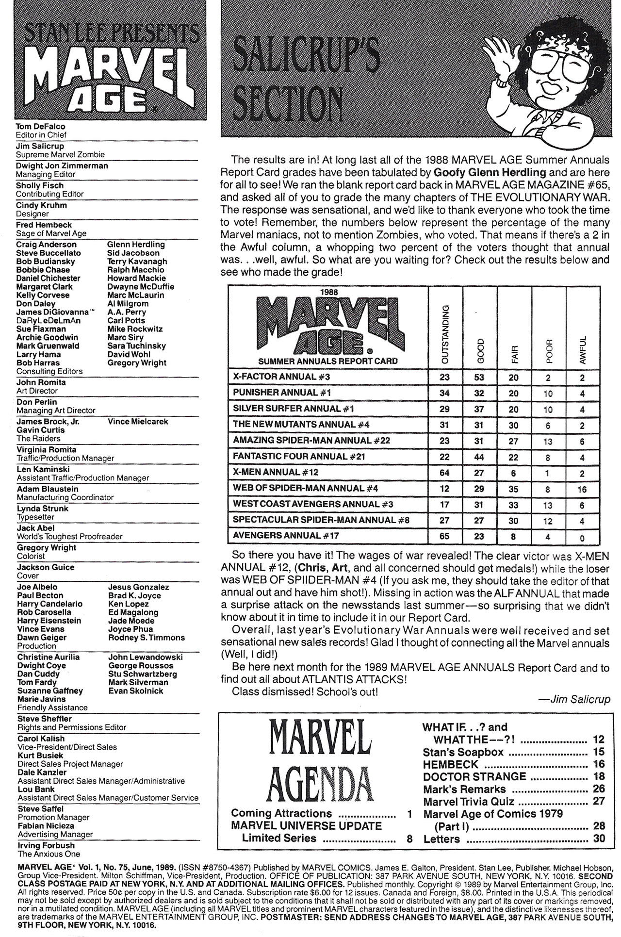 Read online Marvel Age comic -  Issue #75 - 2