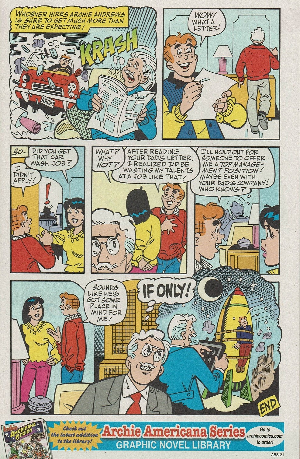 Read online Archie (1960) comic -  Issue #593 - 7