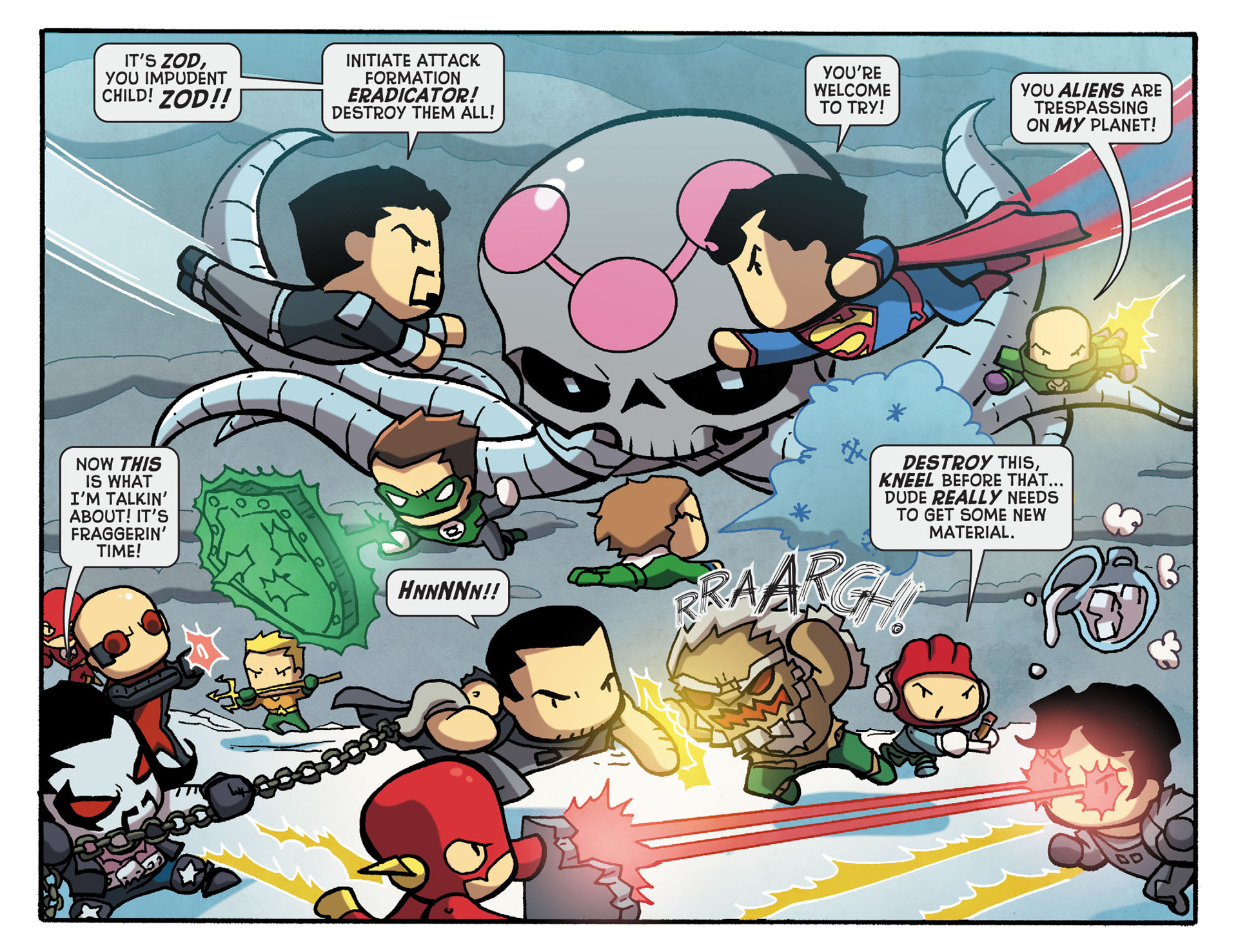Read online Scribblenauts Unmasked: A Crisis of Imagination comic -  Issue #11 - 8