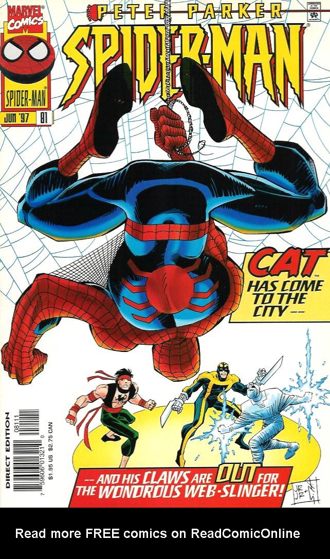 Read online Spider-Man (1990) comic -  Issue #81 - Shadow Of The Cat - 1