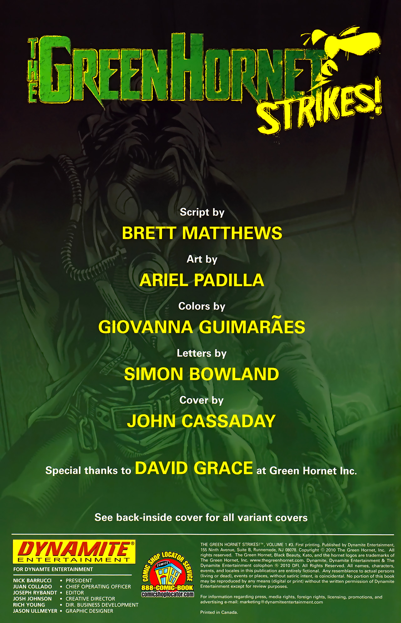 Read online The Green Hornet Strikes! comic -  Issue #3 - 2