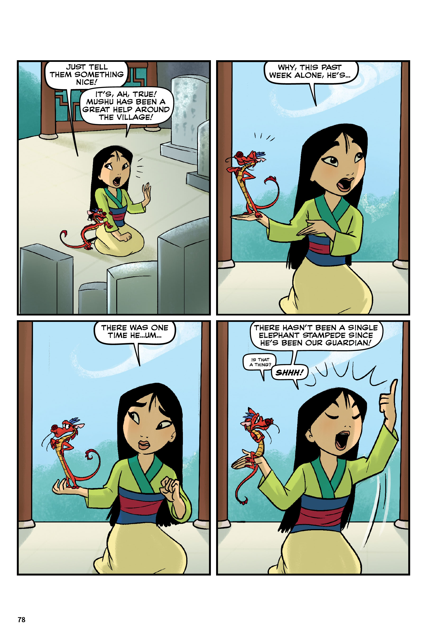 Read online Disney Princess: Gleam, Glow, and Laugh comic -  Issue # TPB - 79