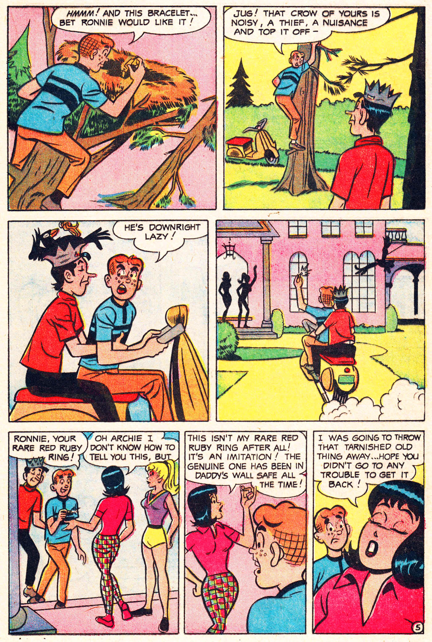 Read online Pep Comics comic -  Issue #209 - 17