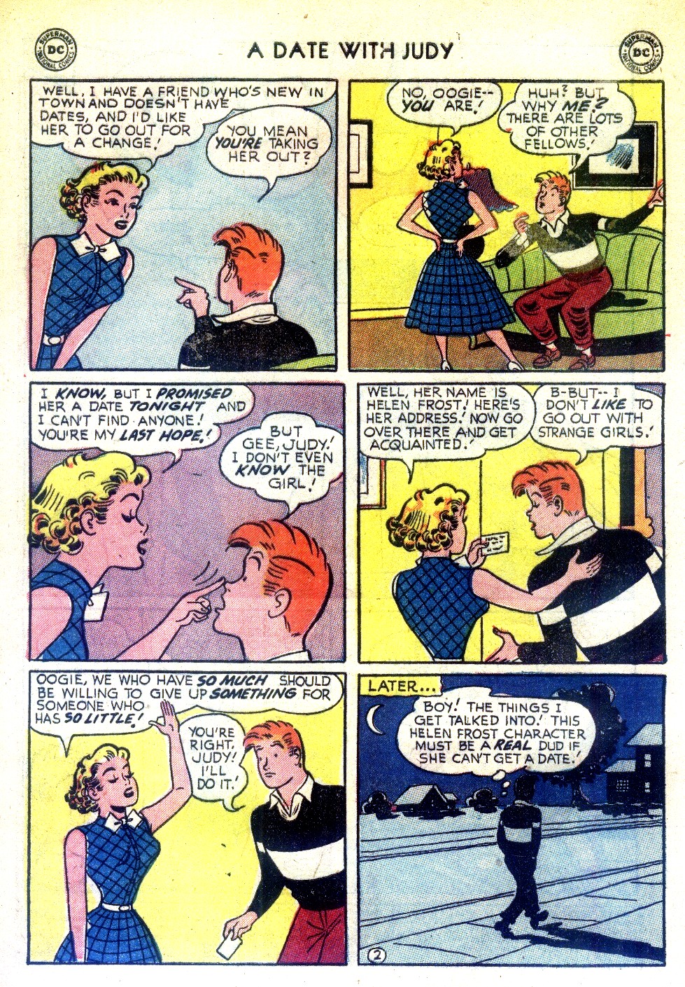 Read online A Date with Judy comic -  Issue #44 - 4